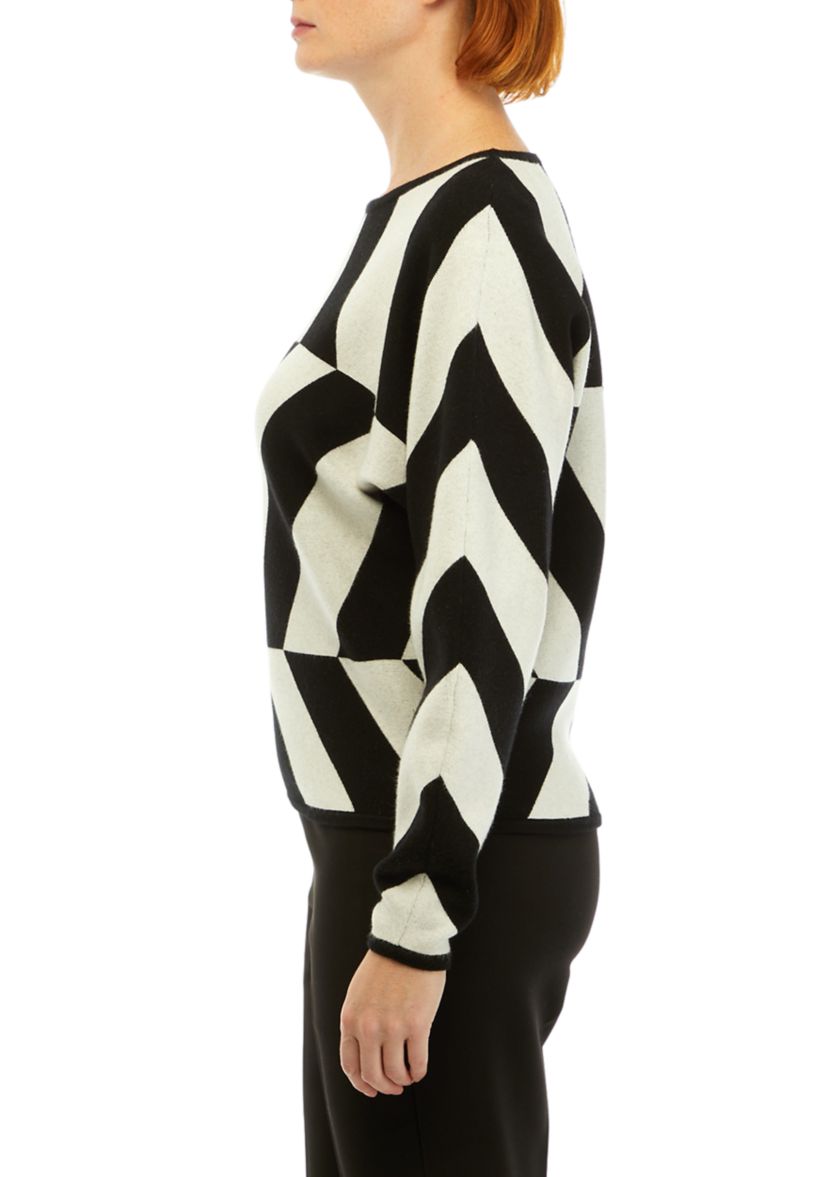 Womens Patterned Sweater