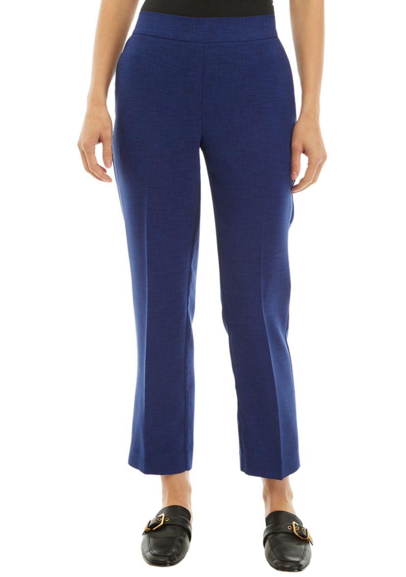 Womens Side Zip Slim Pants