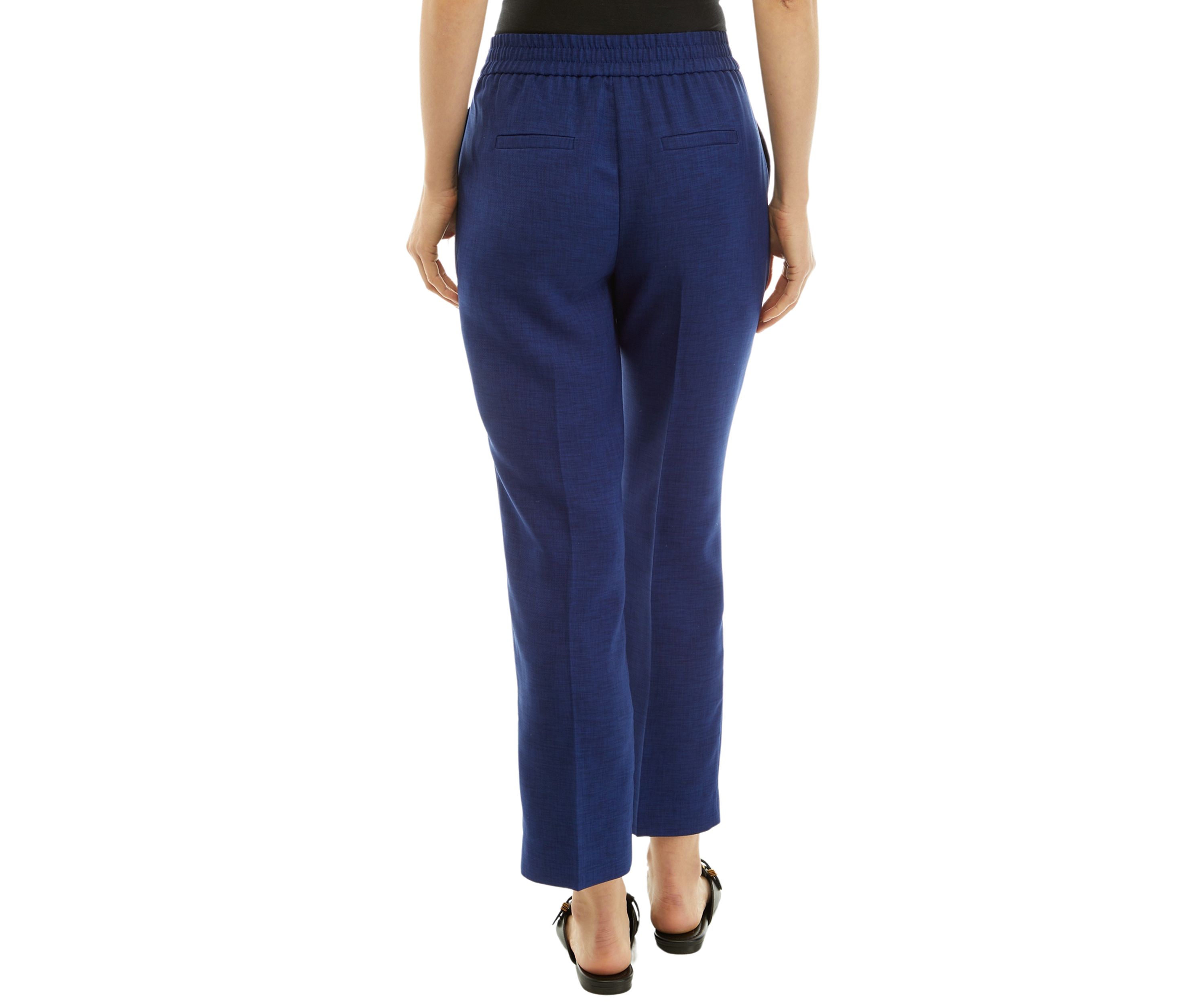 Womens Side Zip Slim Pants