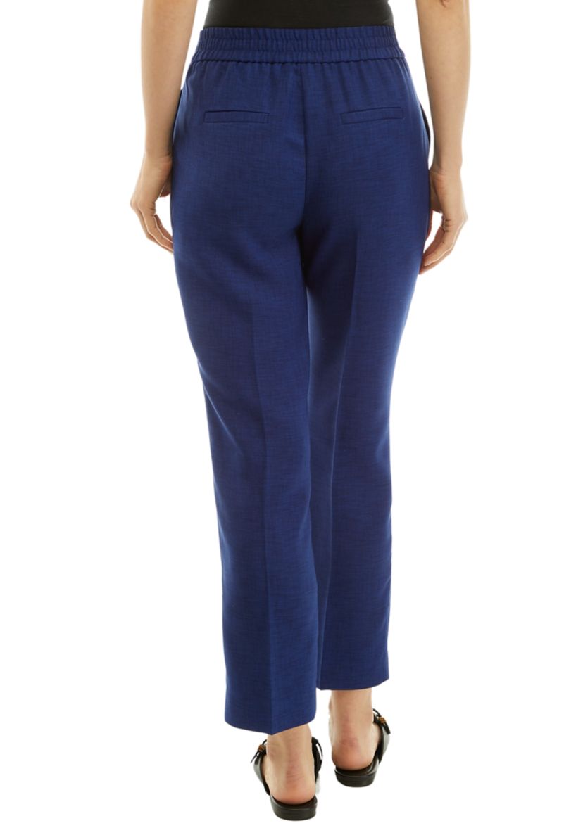 Womens Side Zip Slim Pants