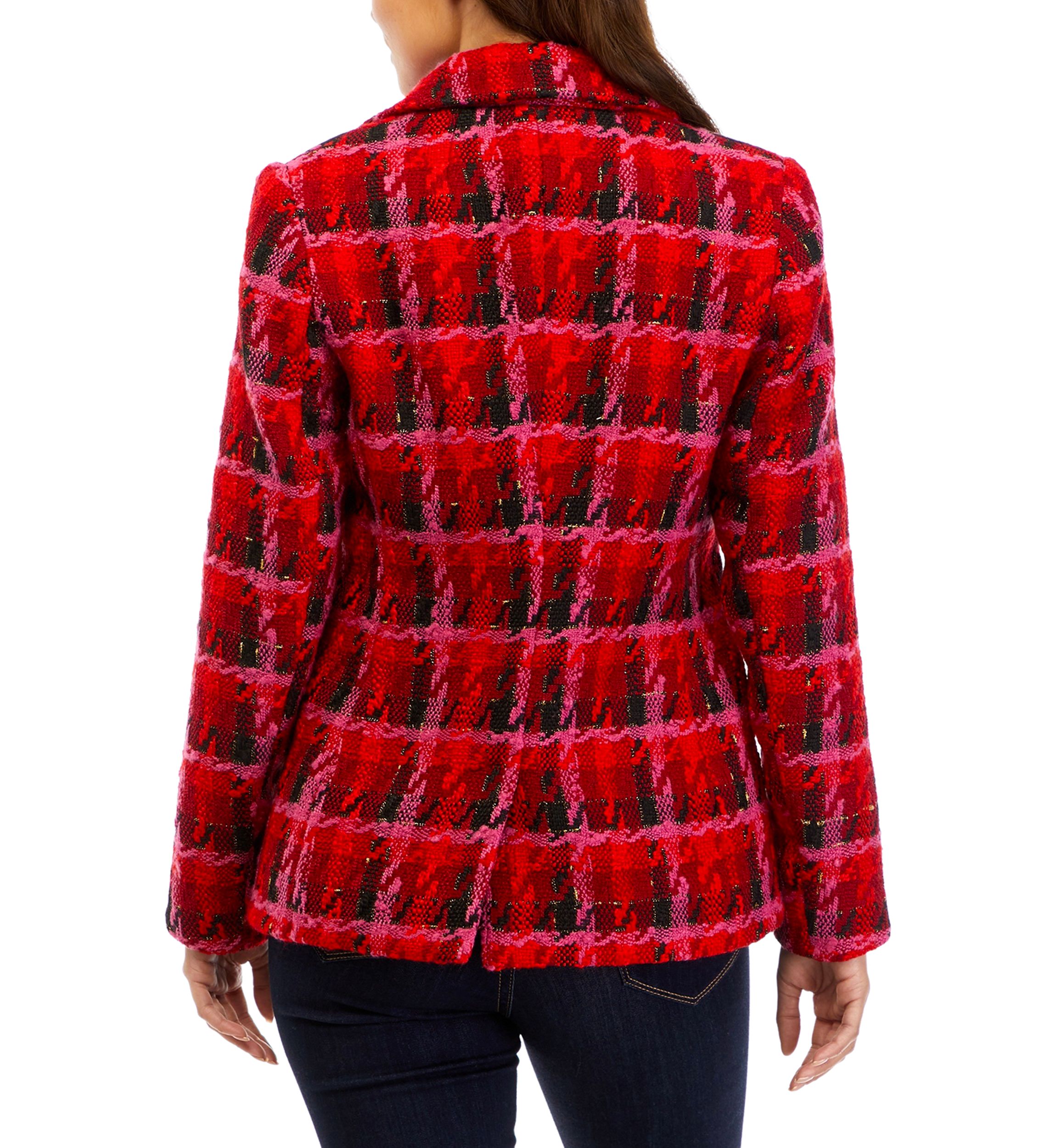 Petite One Button Blazer