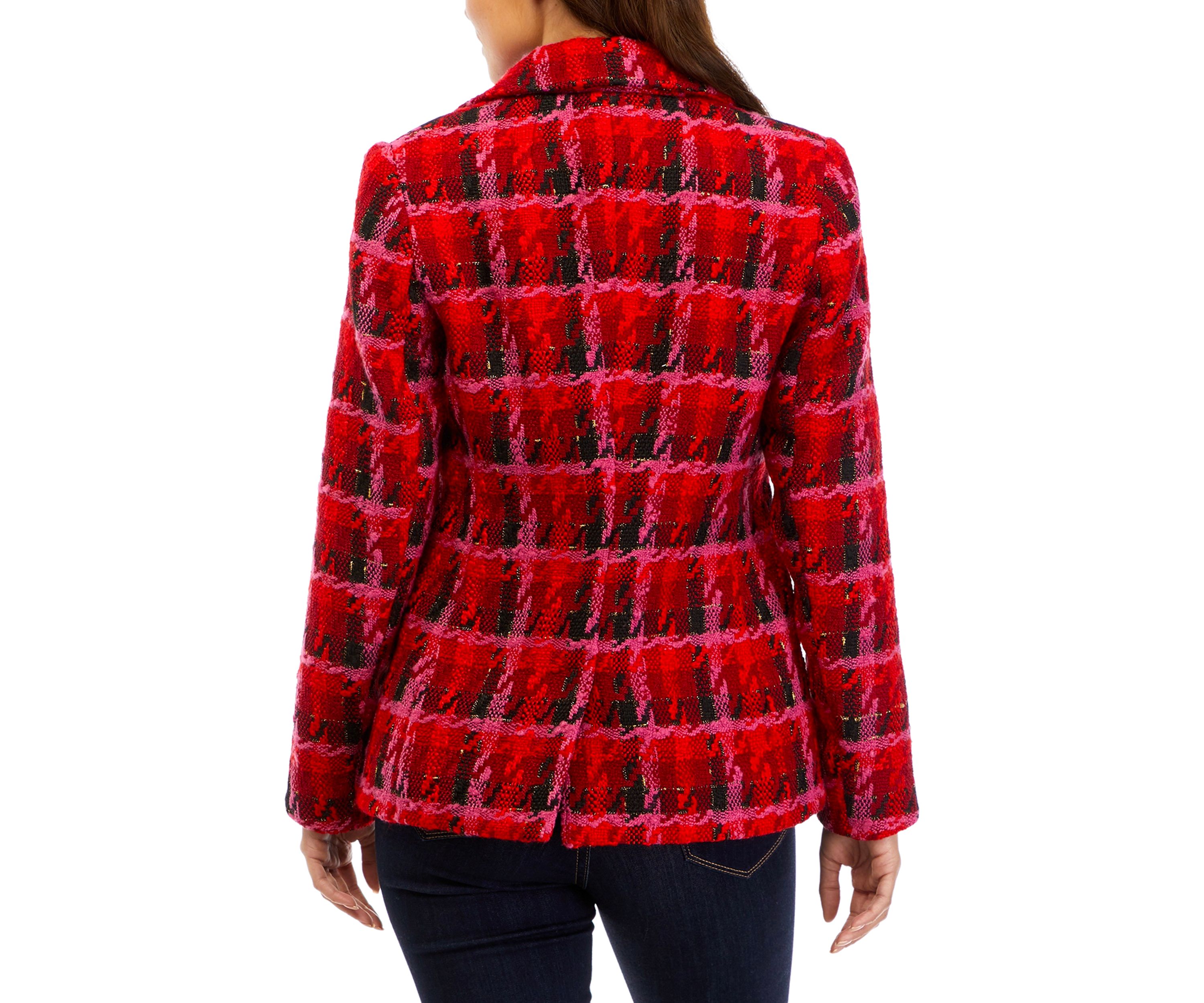 Petite One Button Blazer