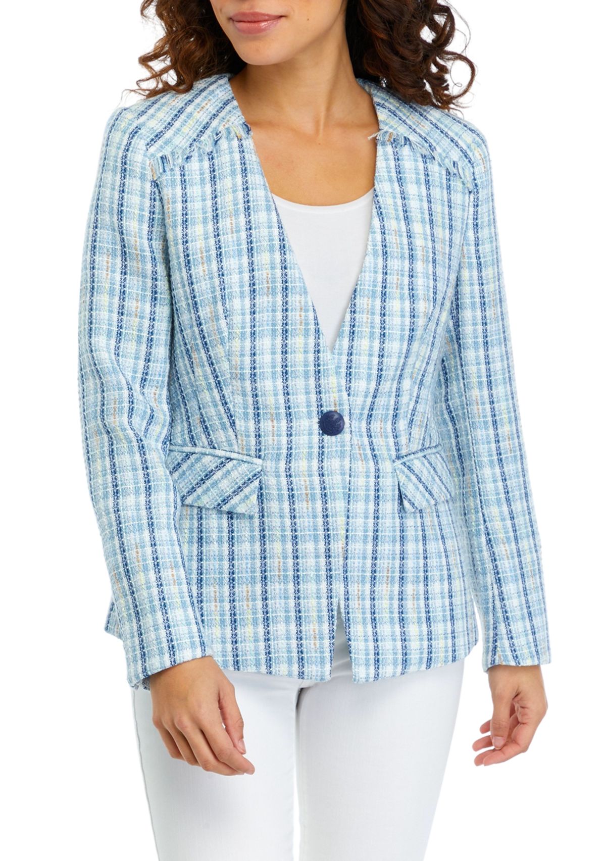 Petite Tweed Blazer