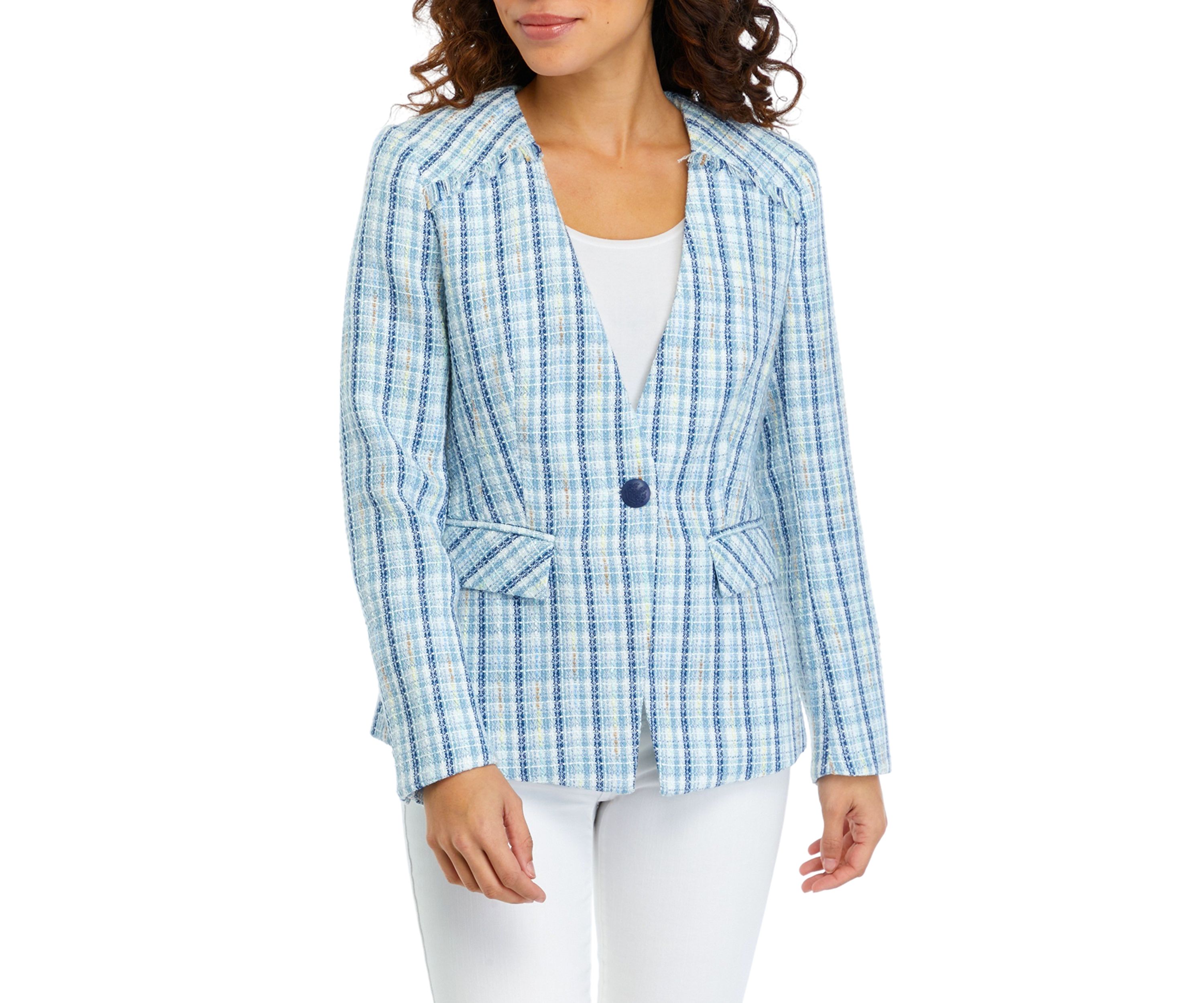Petite Tweed Blazer