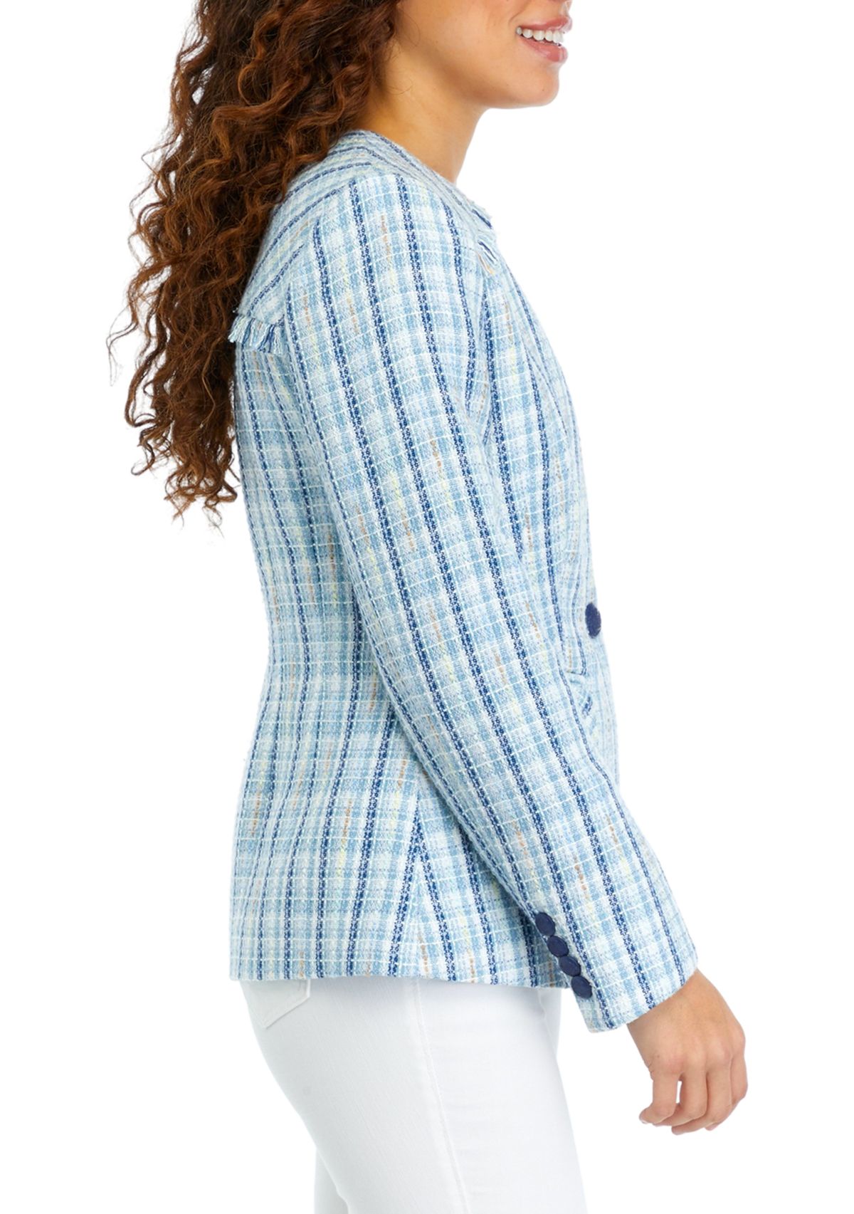 Petite Tweed Blazer