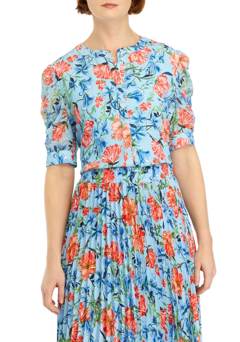 Womens Floral Printed Blouse