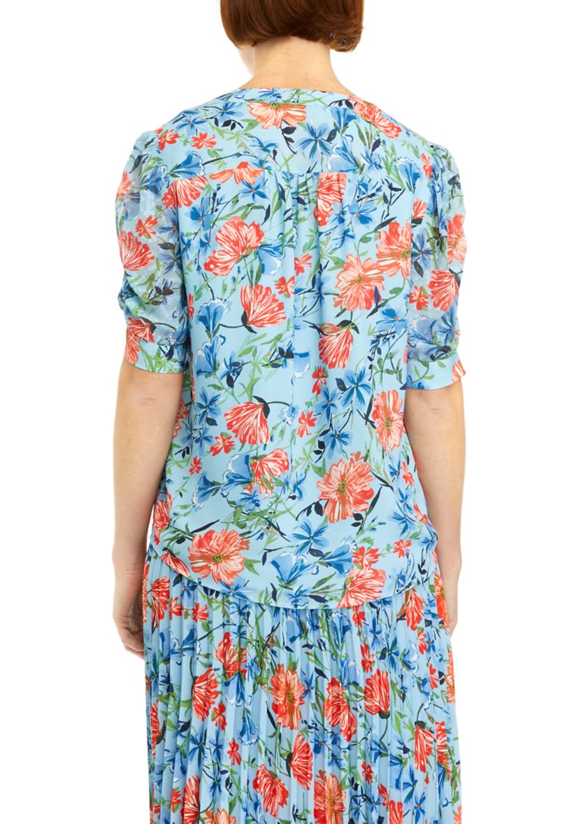 Womens Floral Printed Blouse