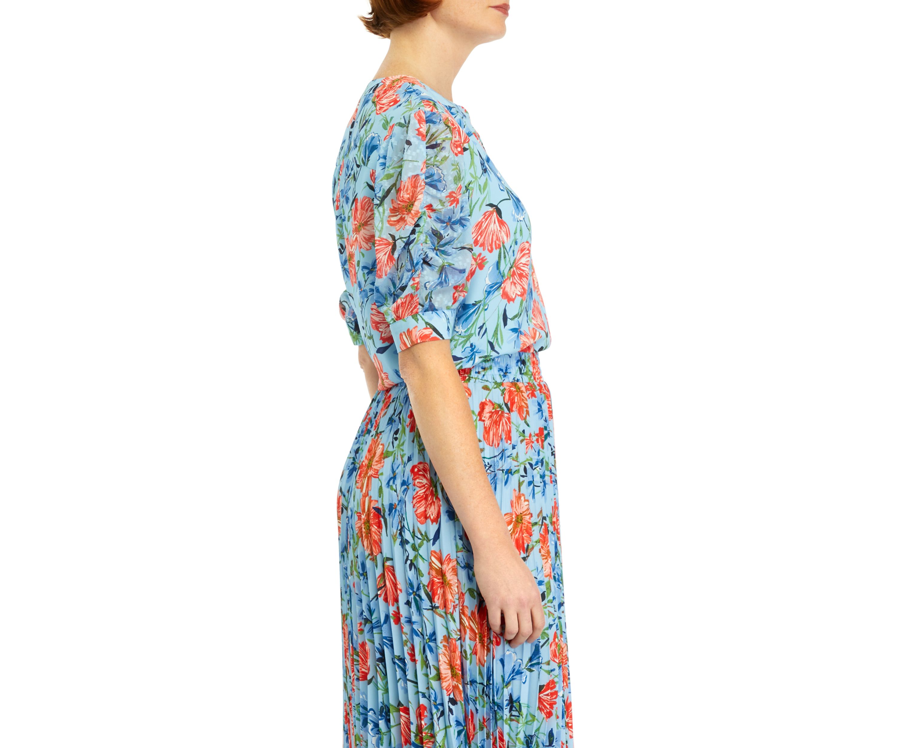 Womens Floral Printed Blouse