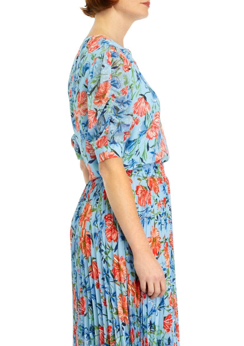 Womens Floral Printed Blouse