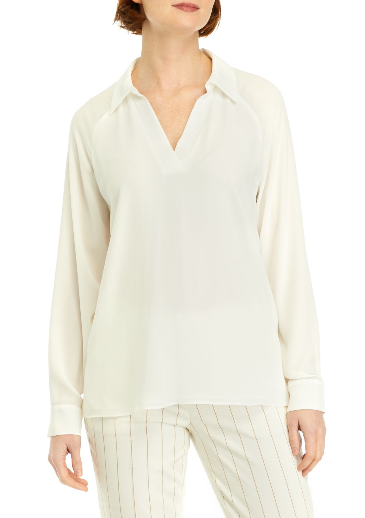 Womens Collared Blouse