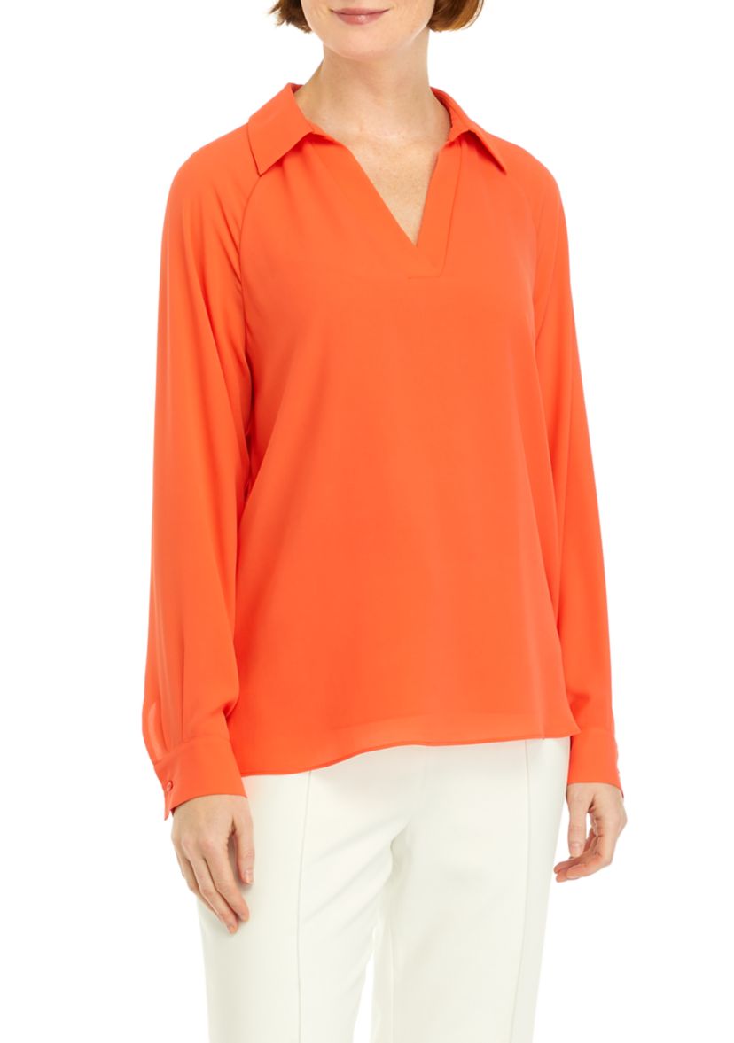 Womens Collared Blouse