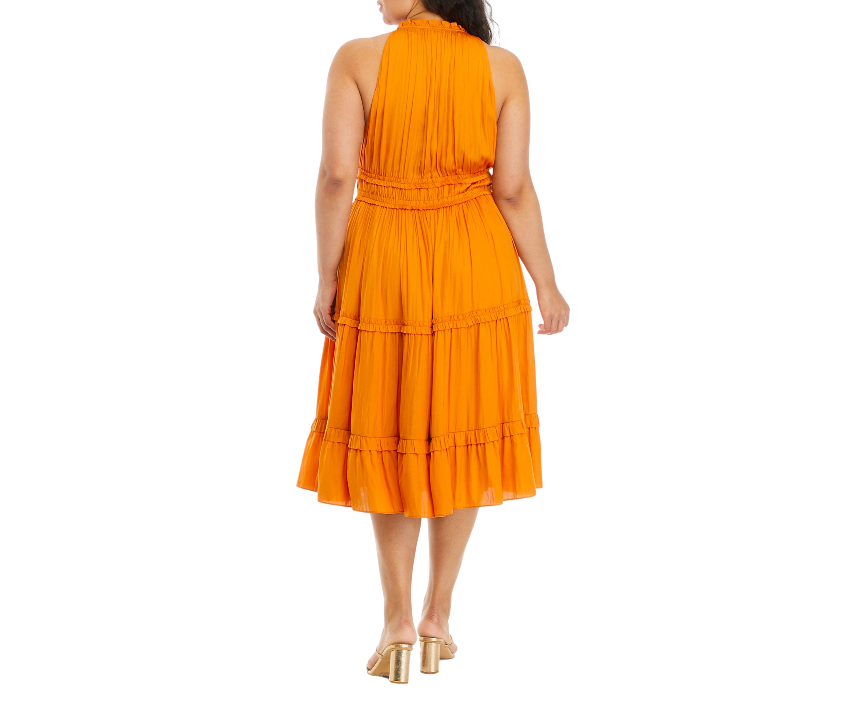 Plus Size Tiered Dress
