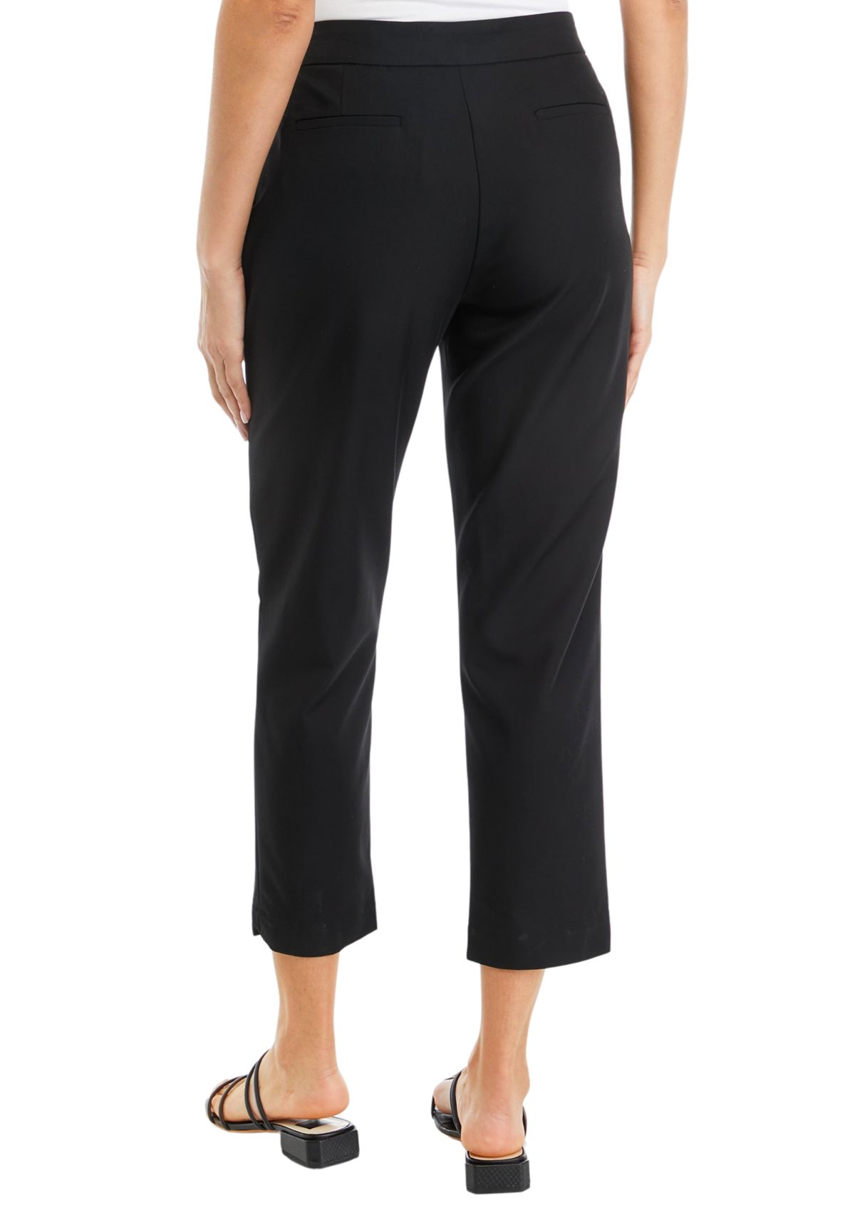 Petite Slim Pants with Pockets