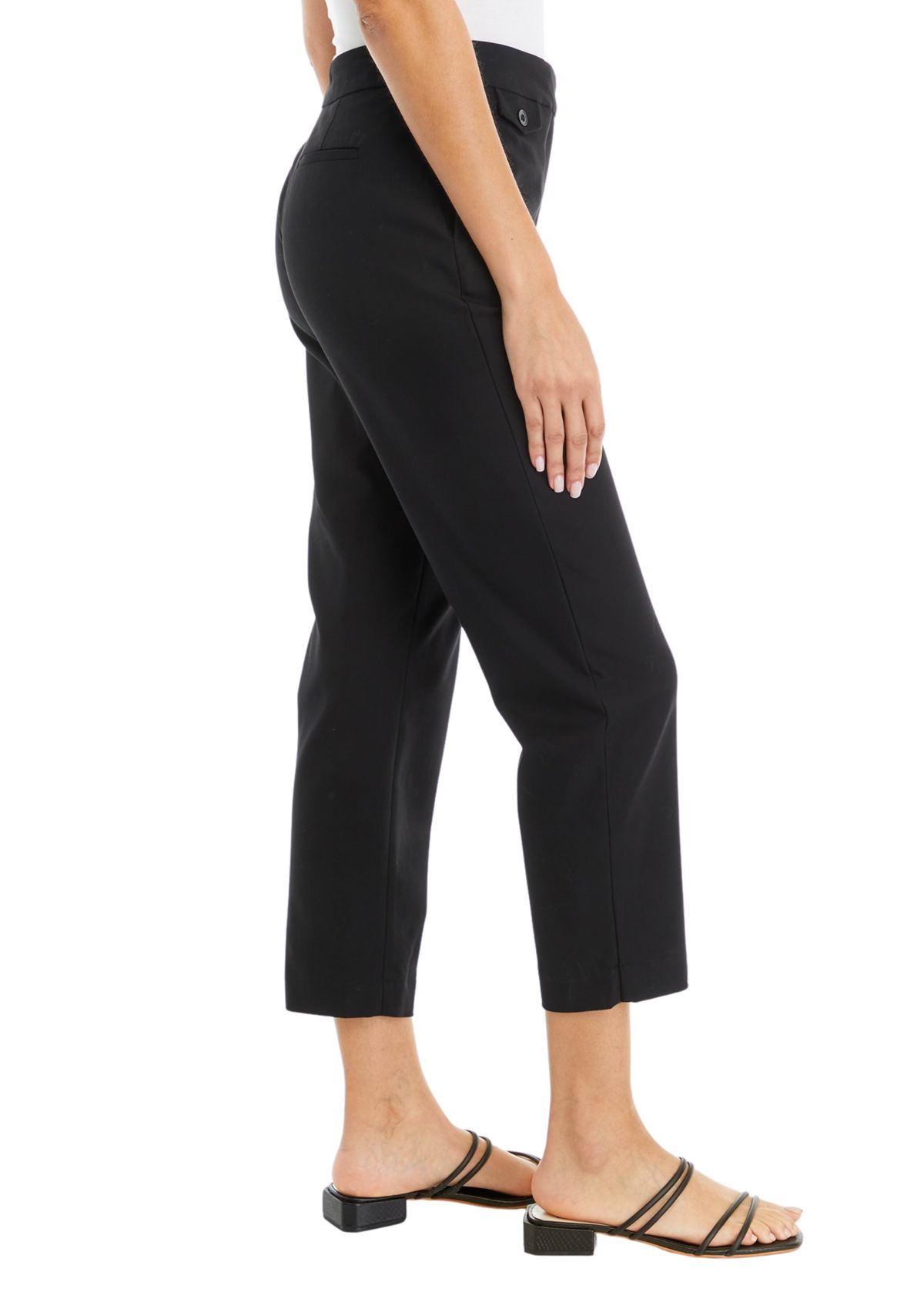 Petite Slim Pants with Pockets