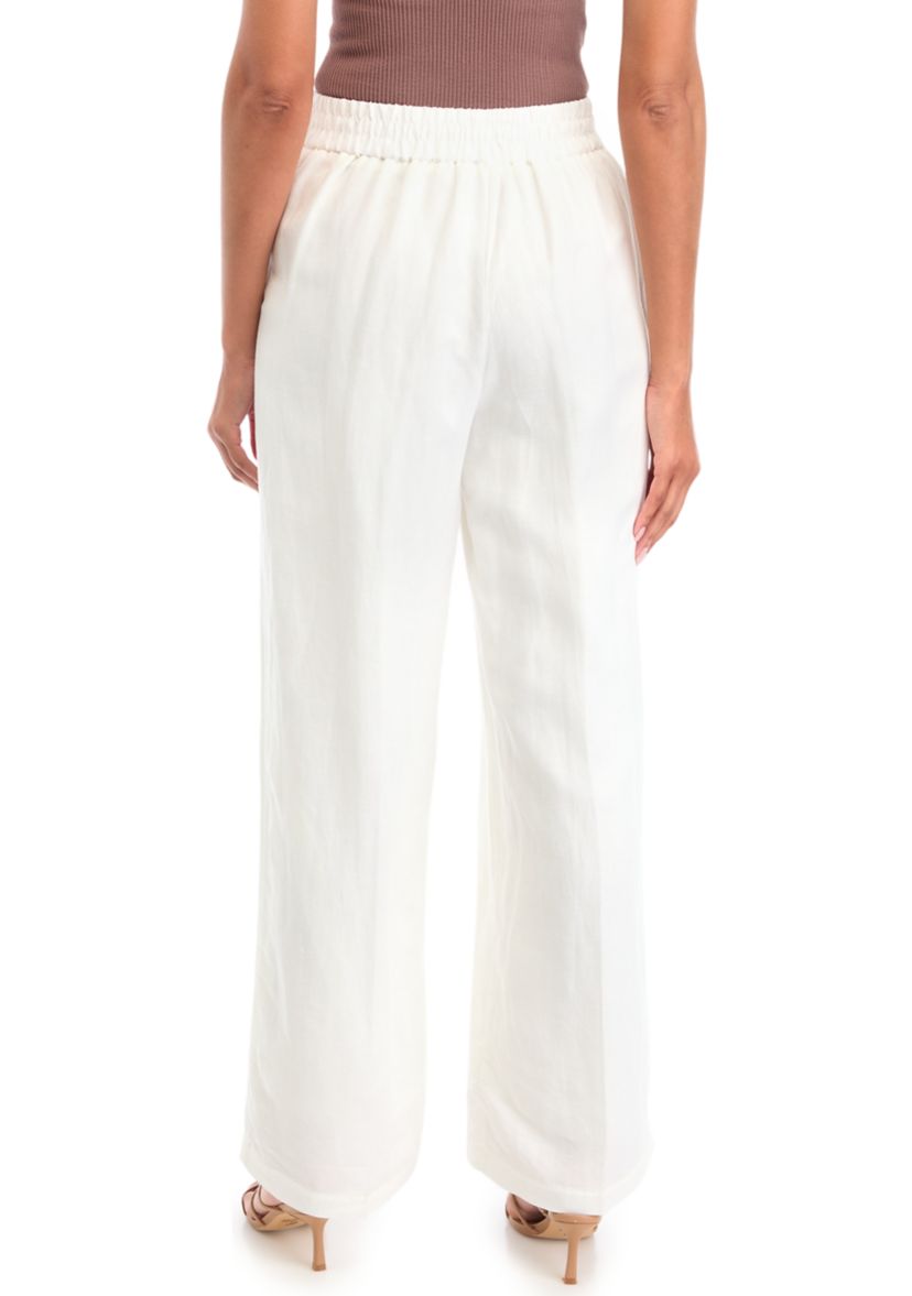 Womens Pull On Wide Leg Pants
