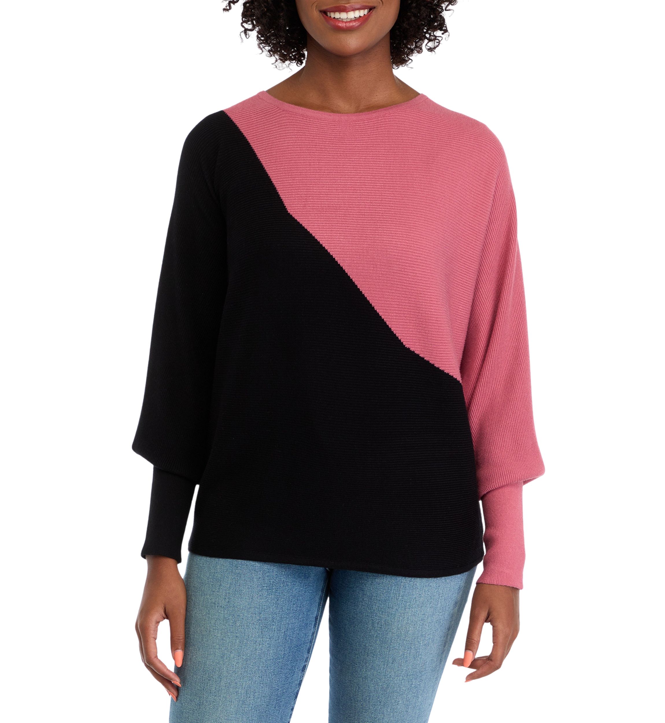 Plus Size Crew Neck Sweater