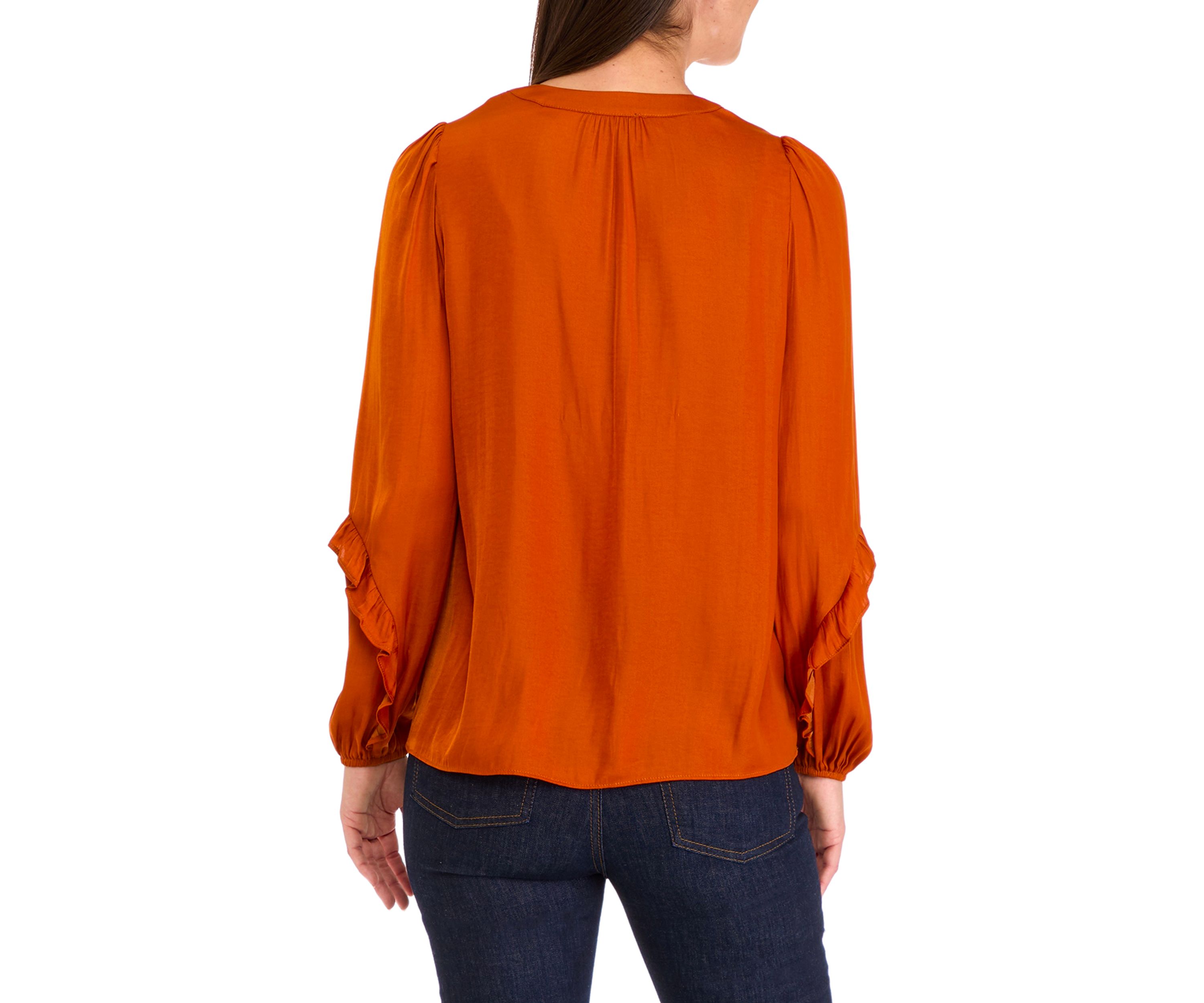 Womens Split Neck Blouse