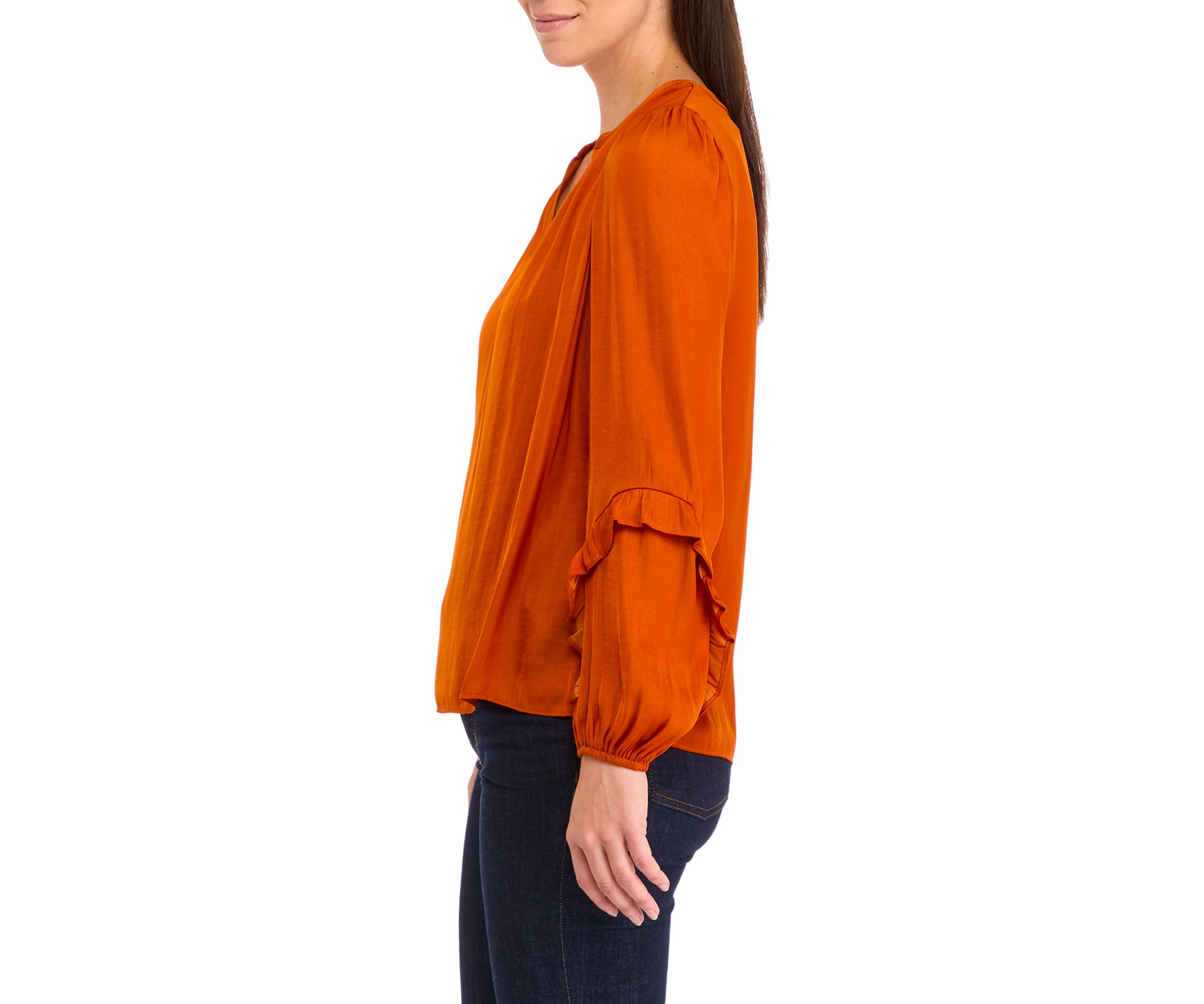 Womens Split Neck Blouse