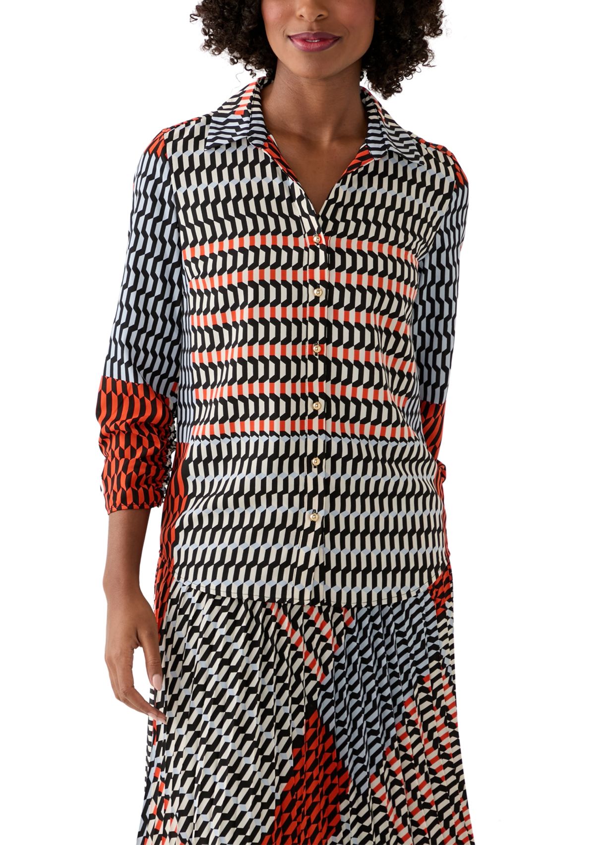 Womens Printed Blouse