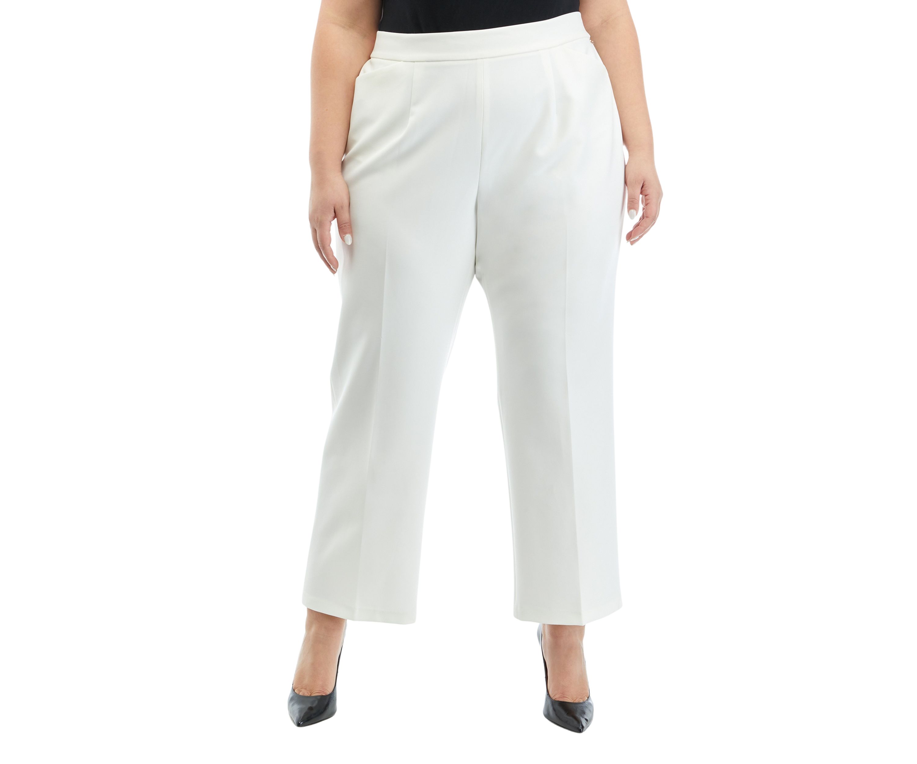 Plus Size Wide Leg Pants
