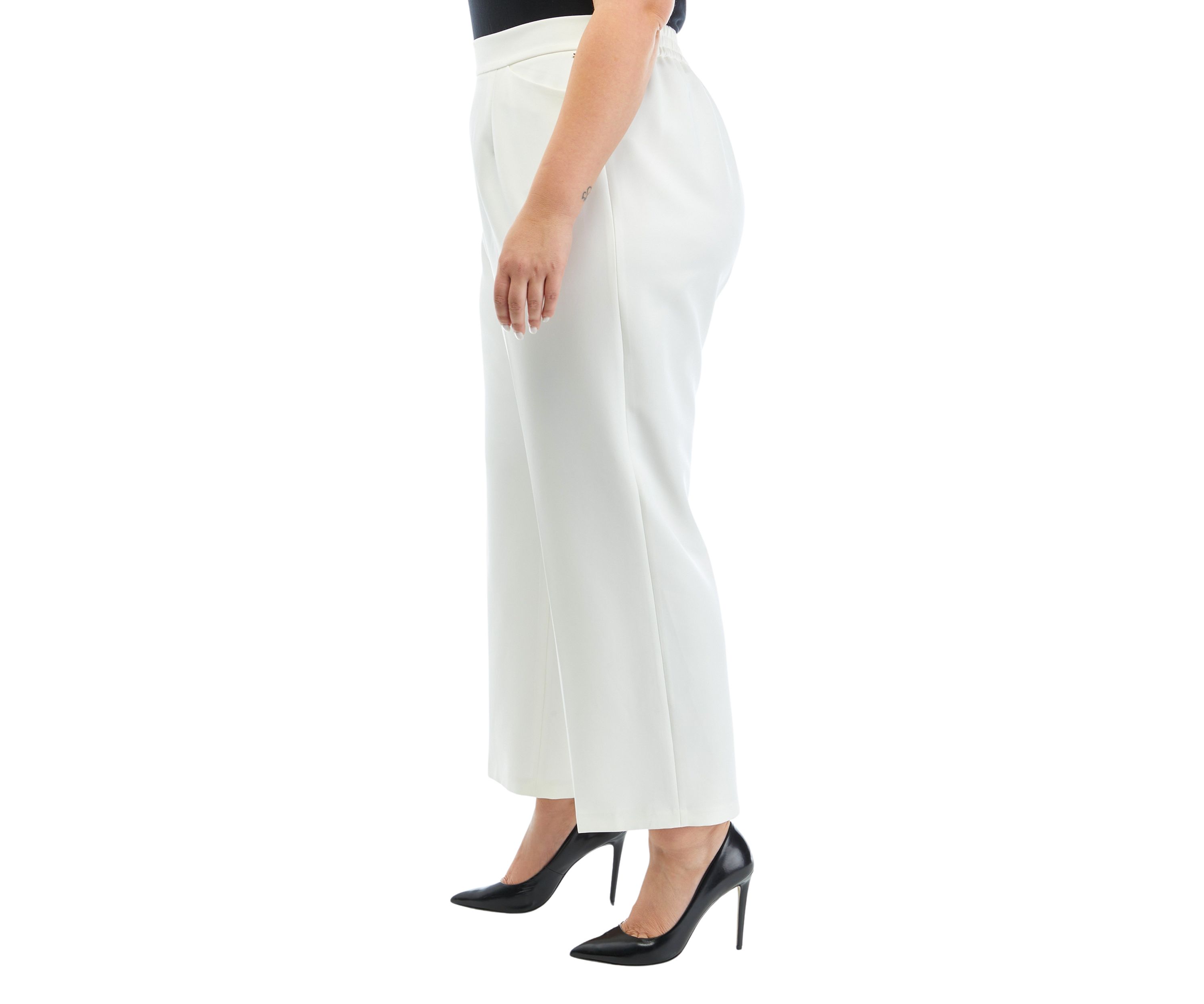 Plus Size Wide Leg Pants