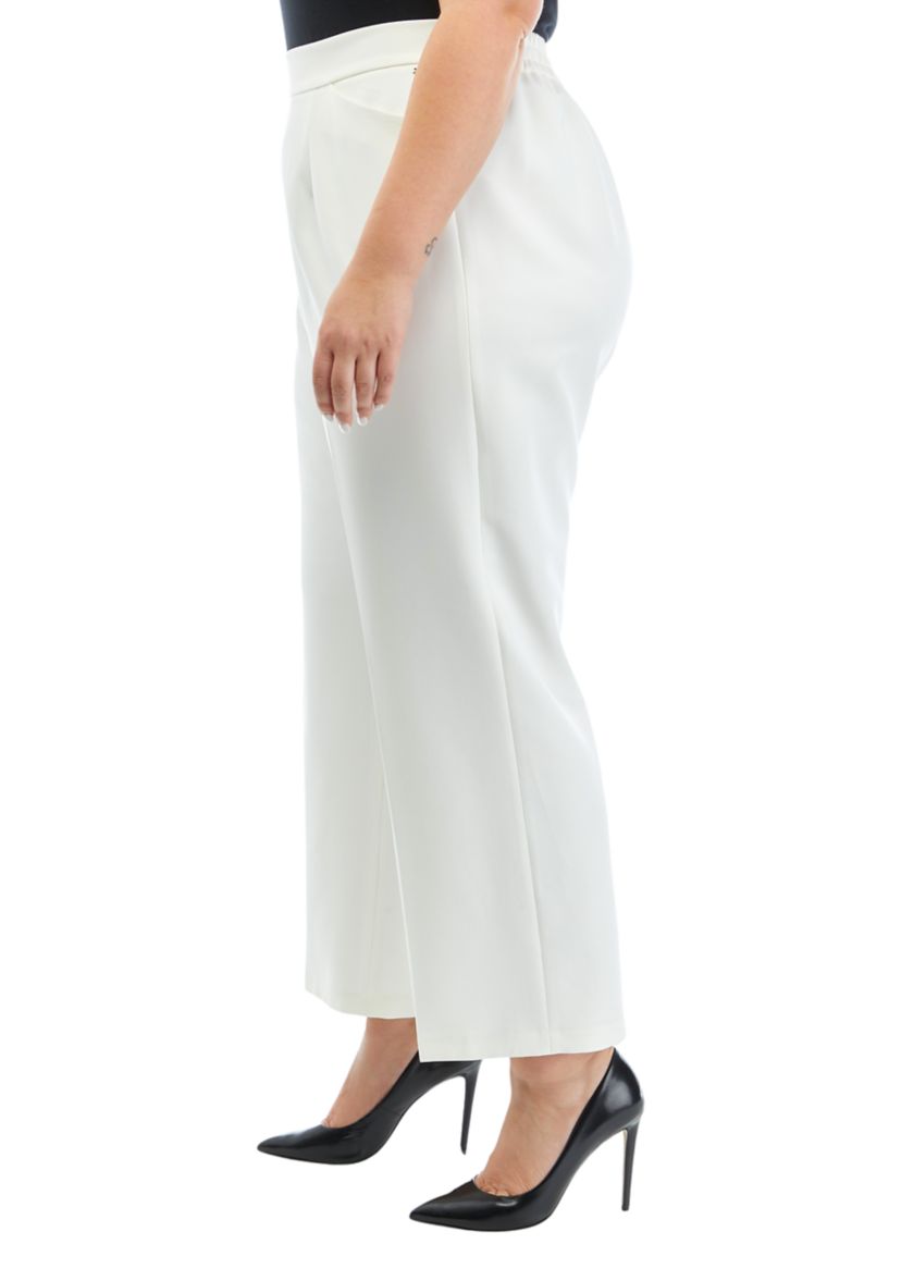 Plus Size Wide Leg Pants