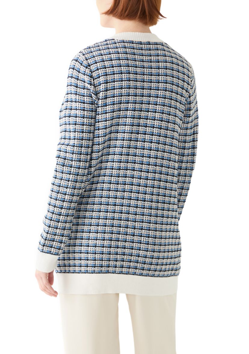 Womens Long Sleeve V-Neck Cardigan with Pockets