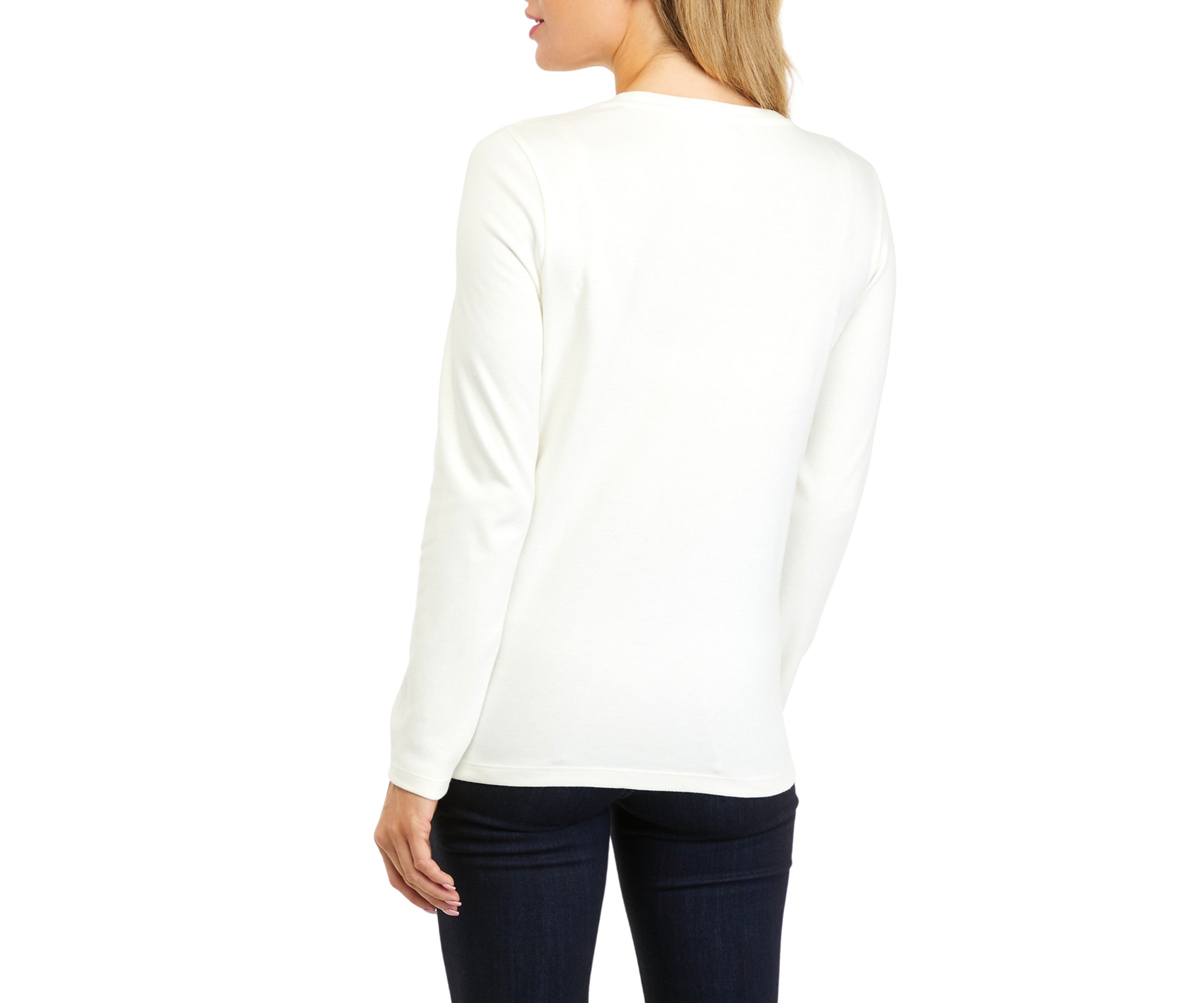 Womens Long Sleeve Graphic T-Shirt