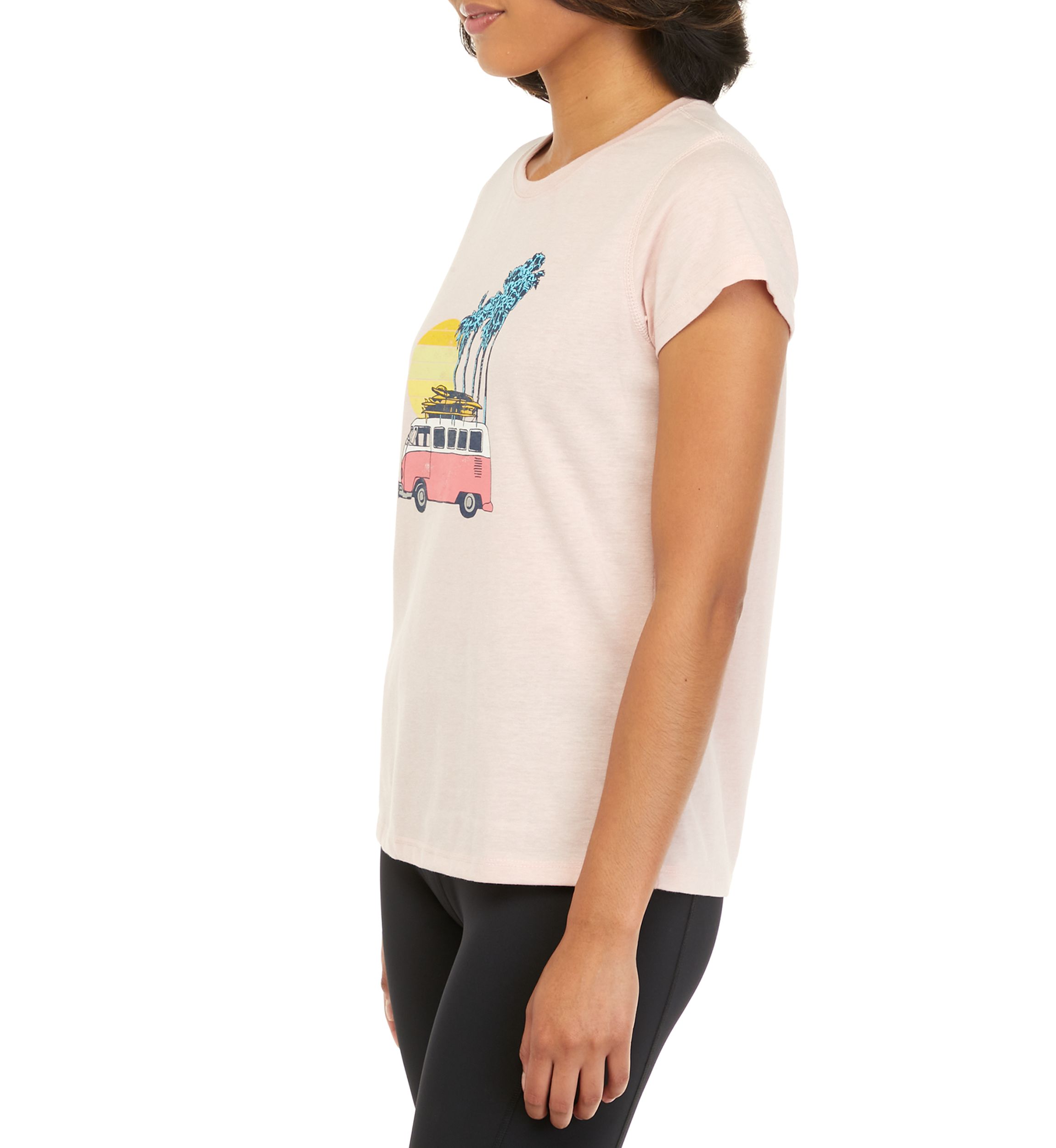 Womens Short Sleeve Southwest Graphic T-Shirt