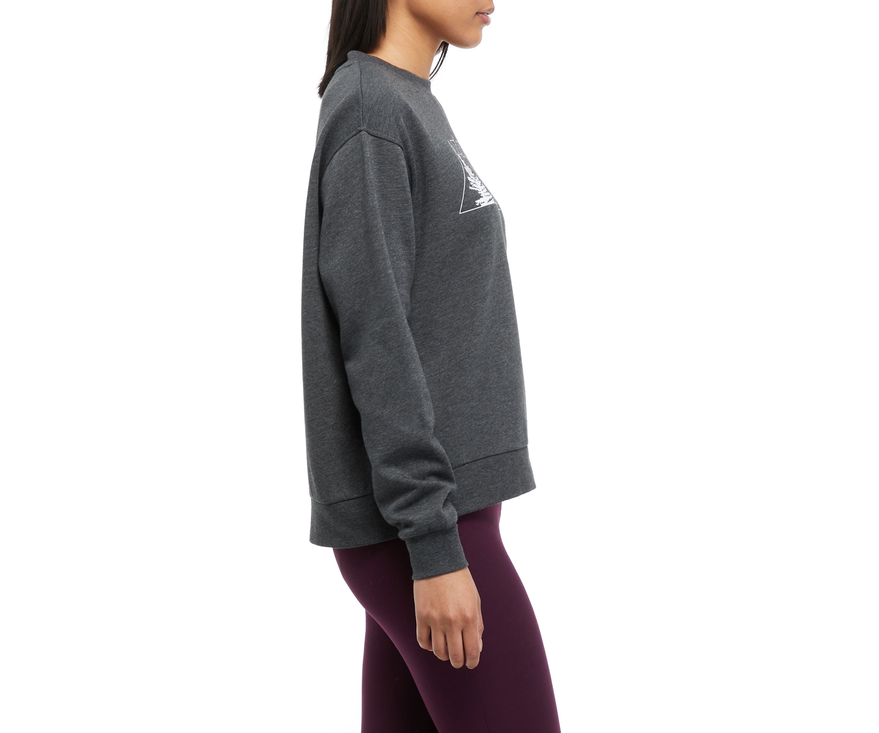 Womens Crew Neck Elements Graphic Sweatshirt