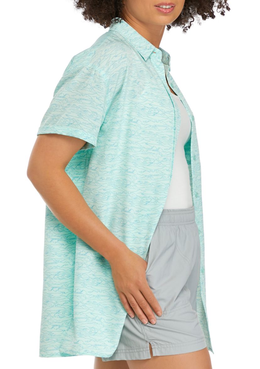 Womens Button Front Shirt