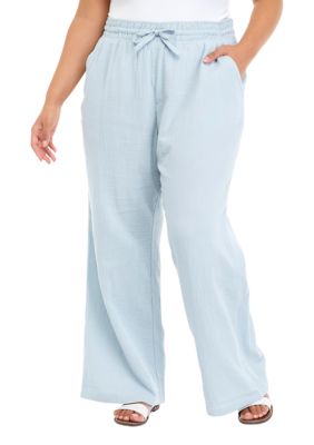 Women's Plus Size Pants: White, Dress & More | belk