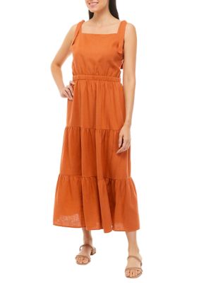 Pure Jill Linen A-Line Maxi Dress curated on LTK