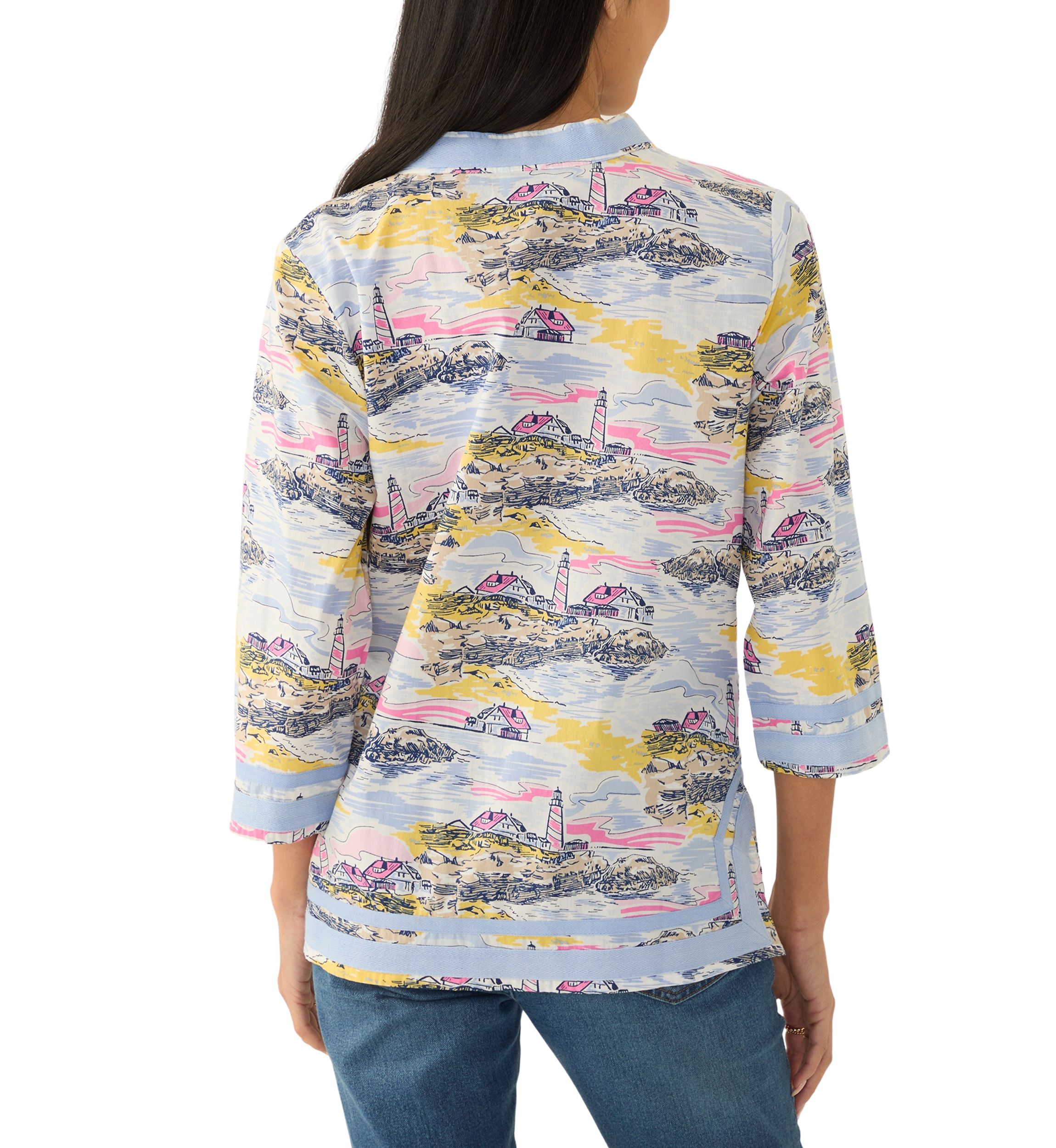 Petite Printed Woven Kurta