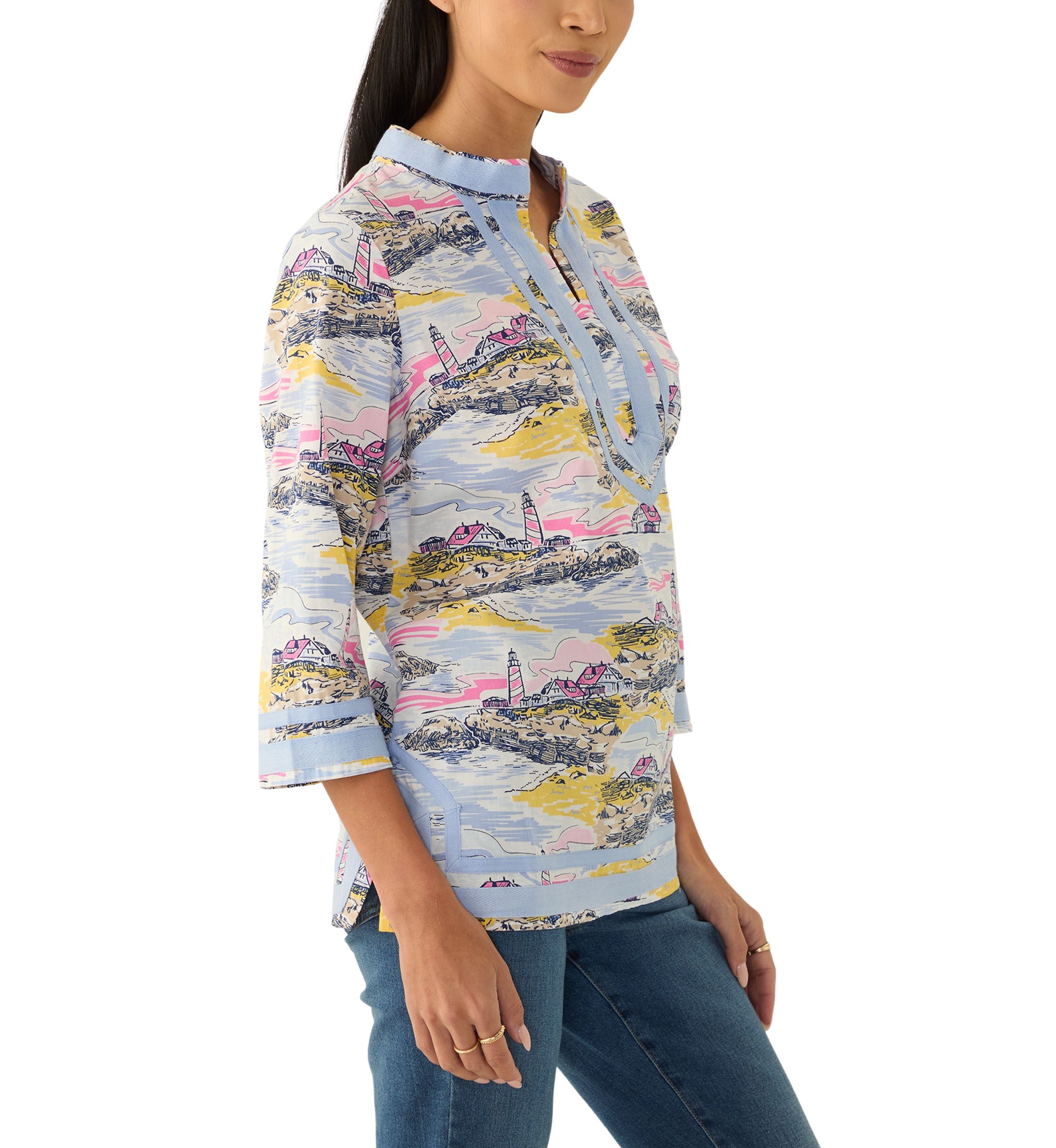 Petite Printed Woven Kurta