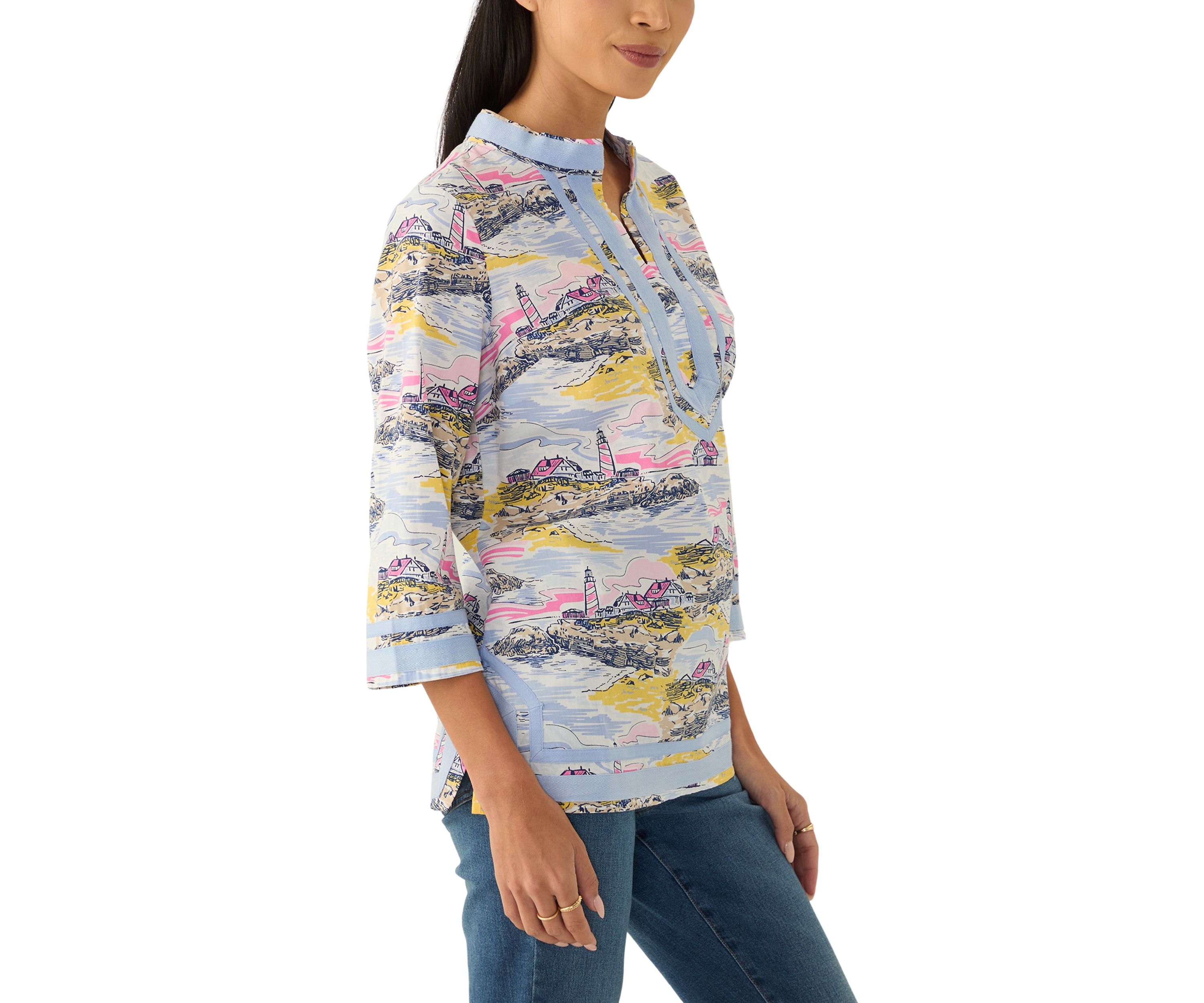 Petite Printed Woven Kurta
