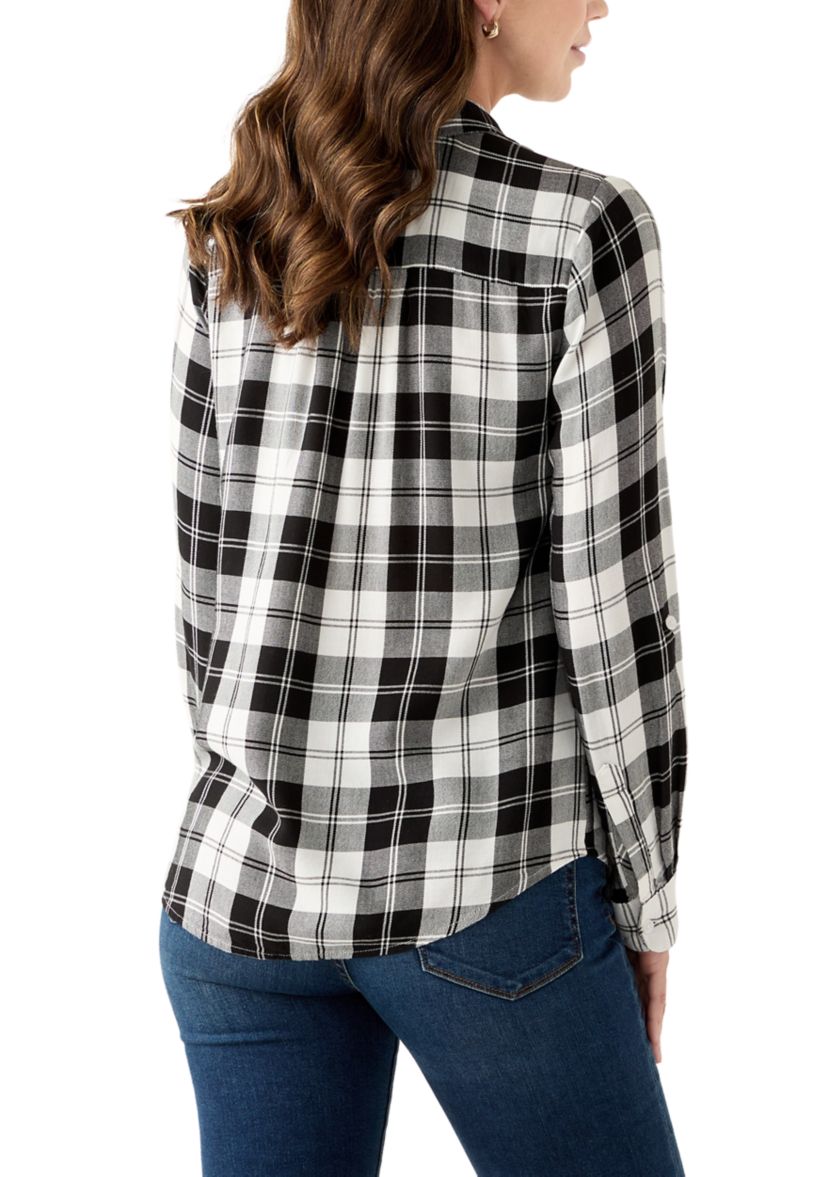 Long Sleeve Flannel Shirt 