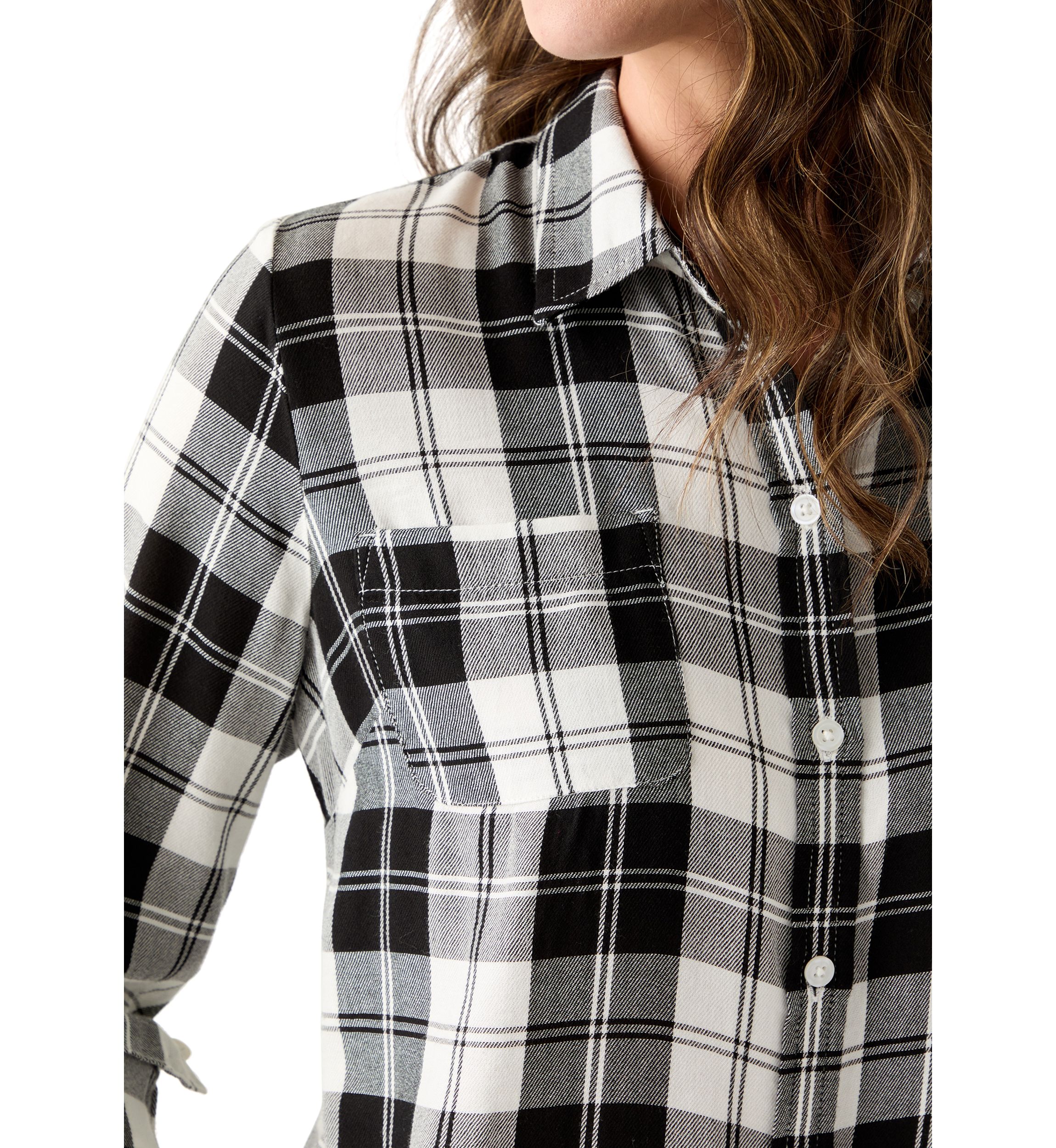 Long Sleeve Flannel Shirt 