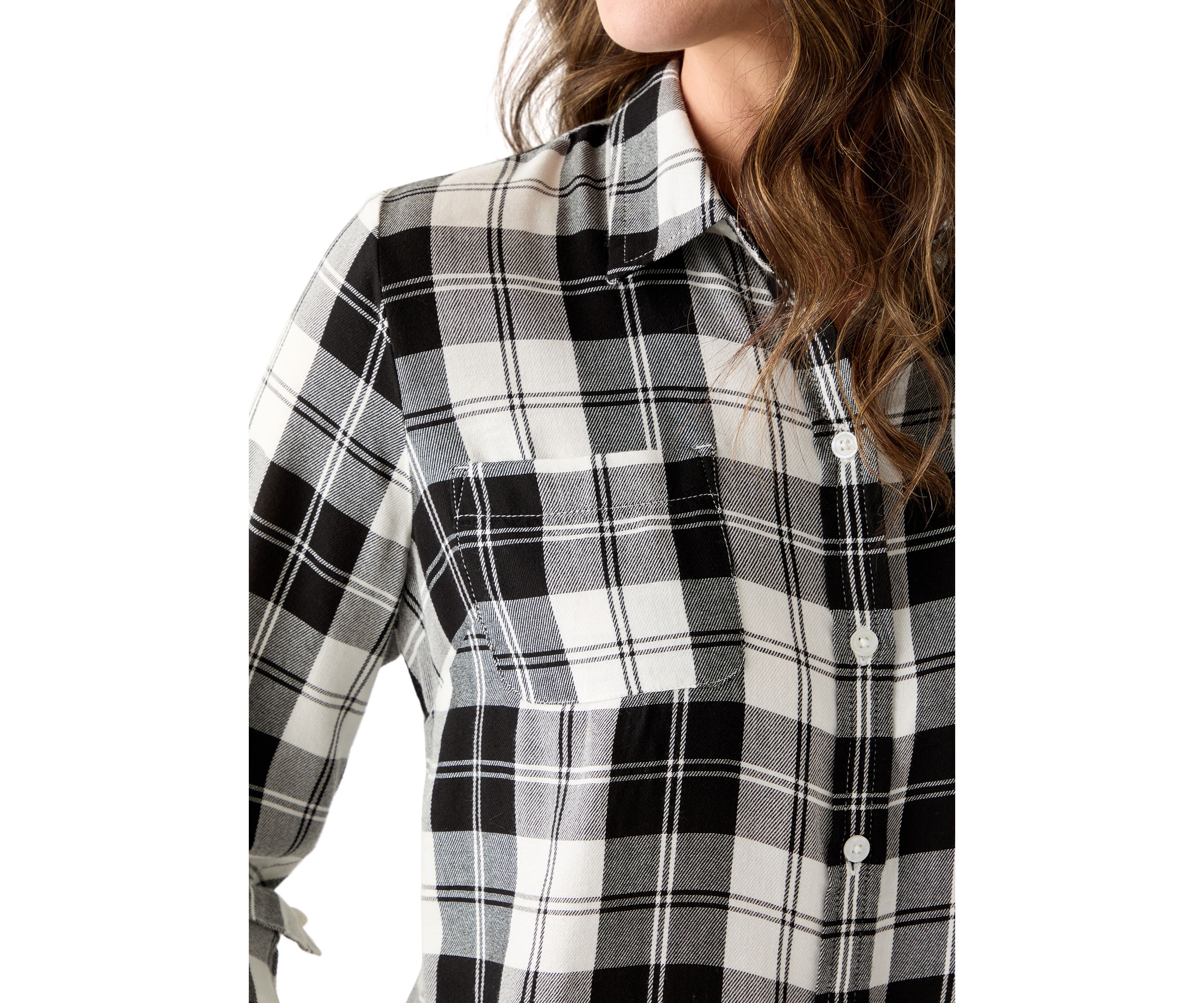 Long Sleeve Flannel Shirt 