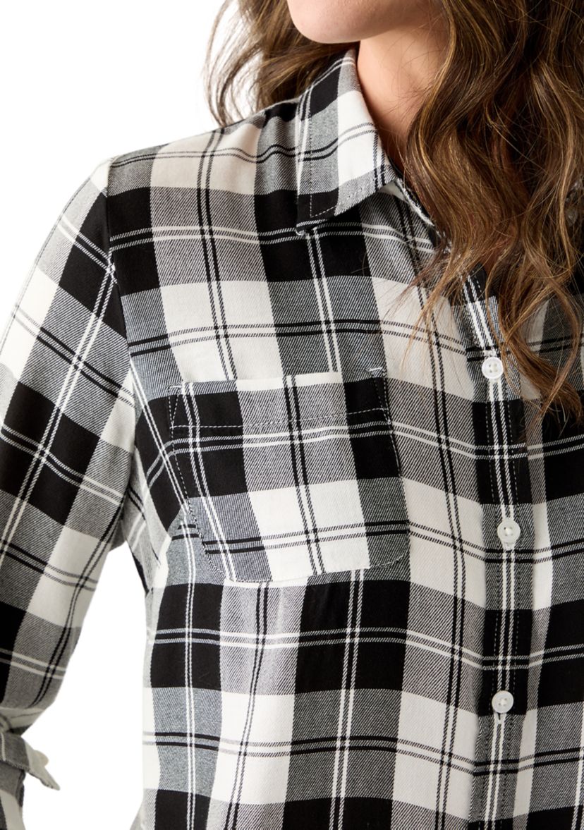 Long Sleeve Flannel Shirt 