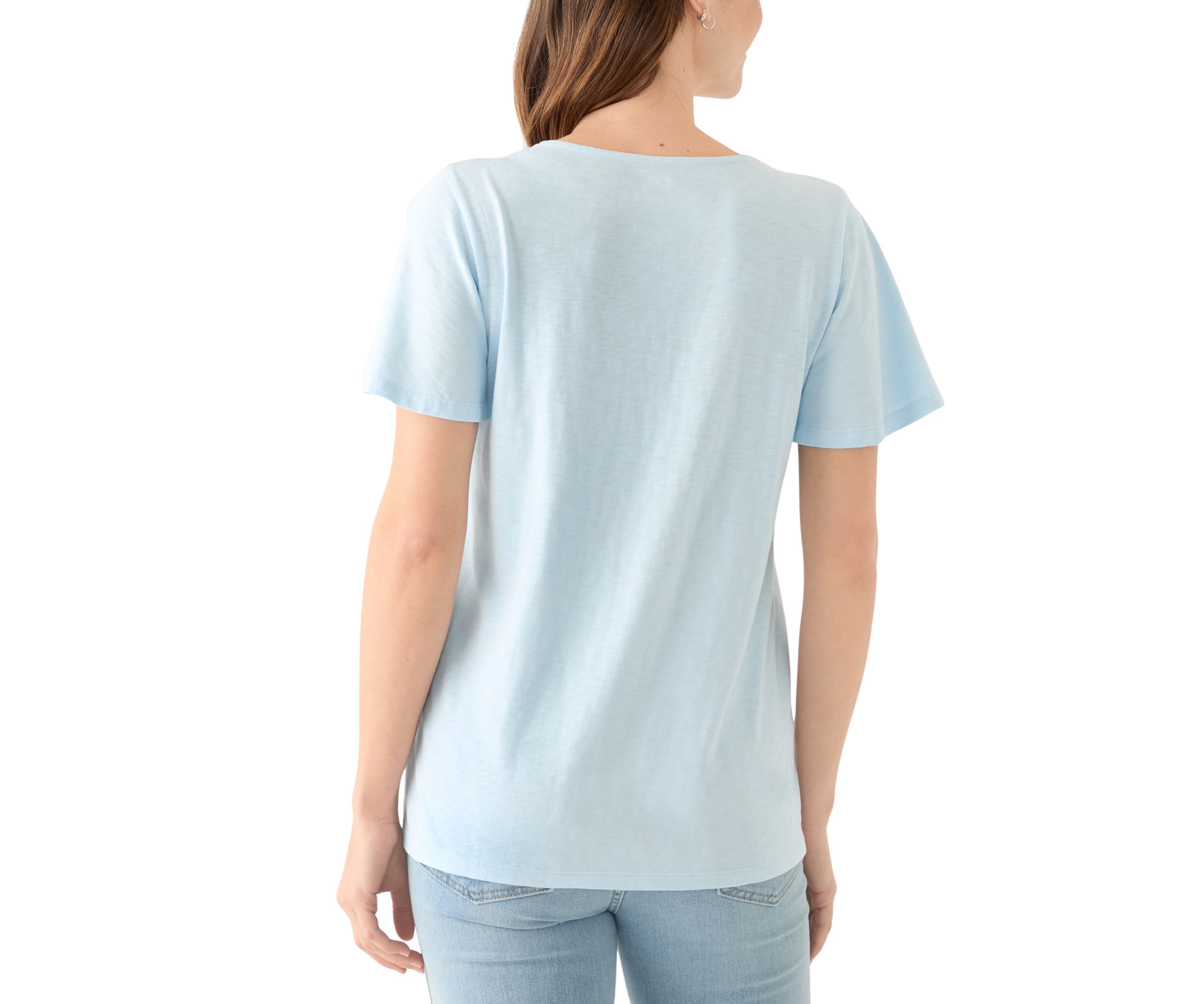 Womens Embroidered Detail Top