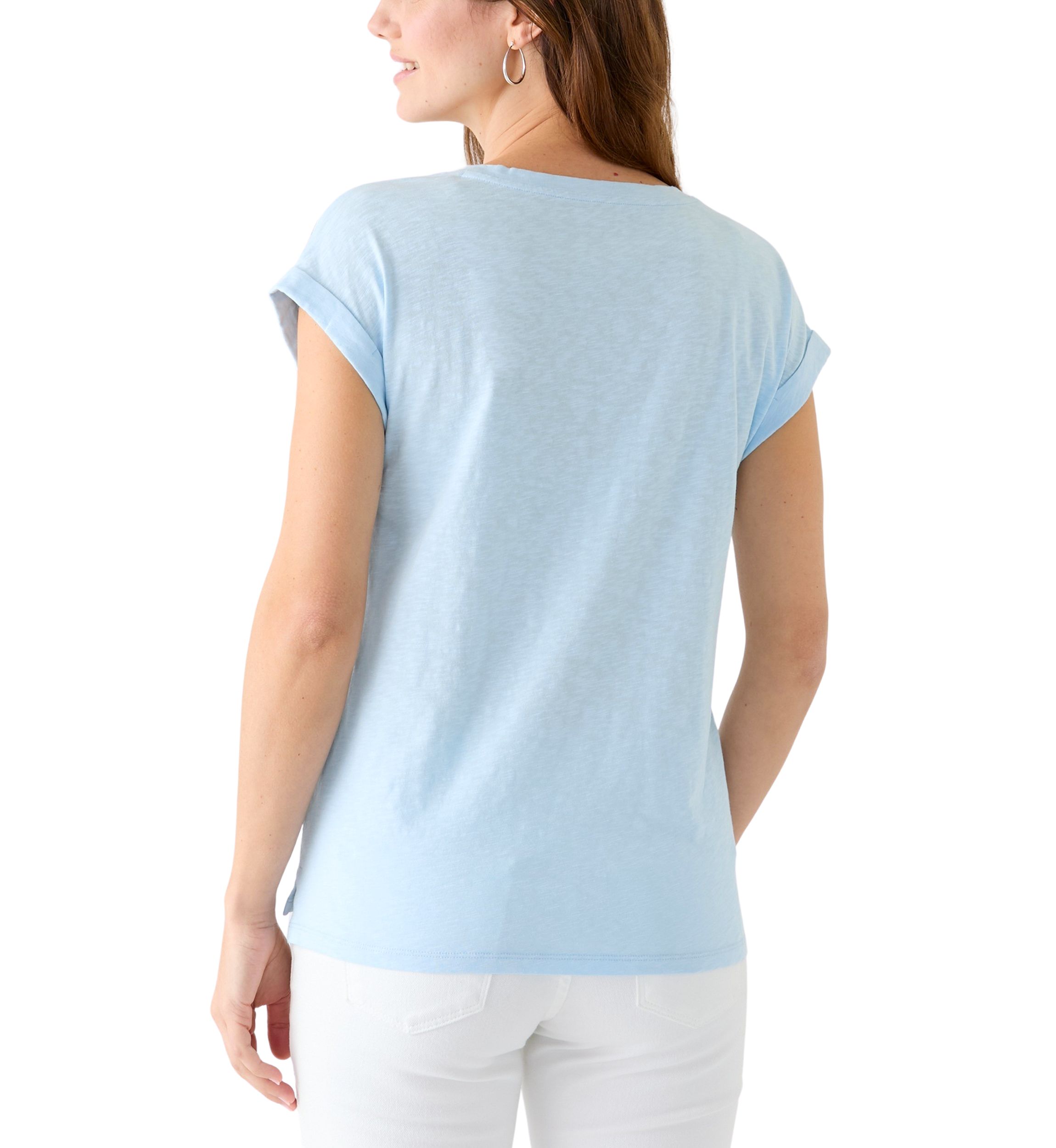 Womens Embroidered Detail T-Shirt