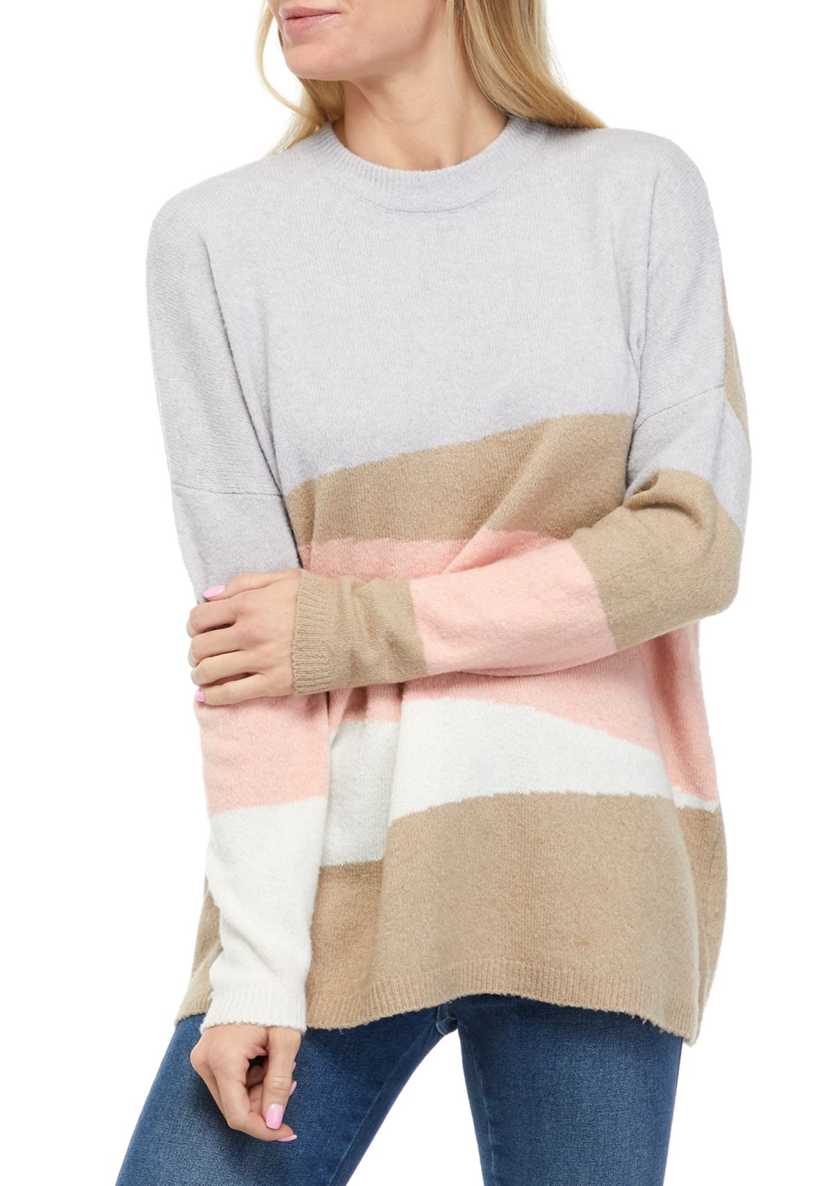 Womens Printed Sweater 