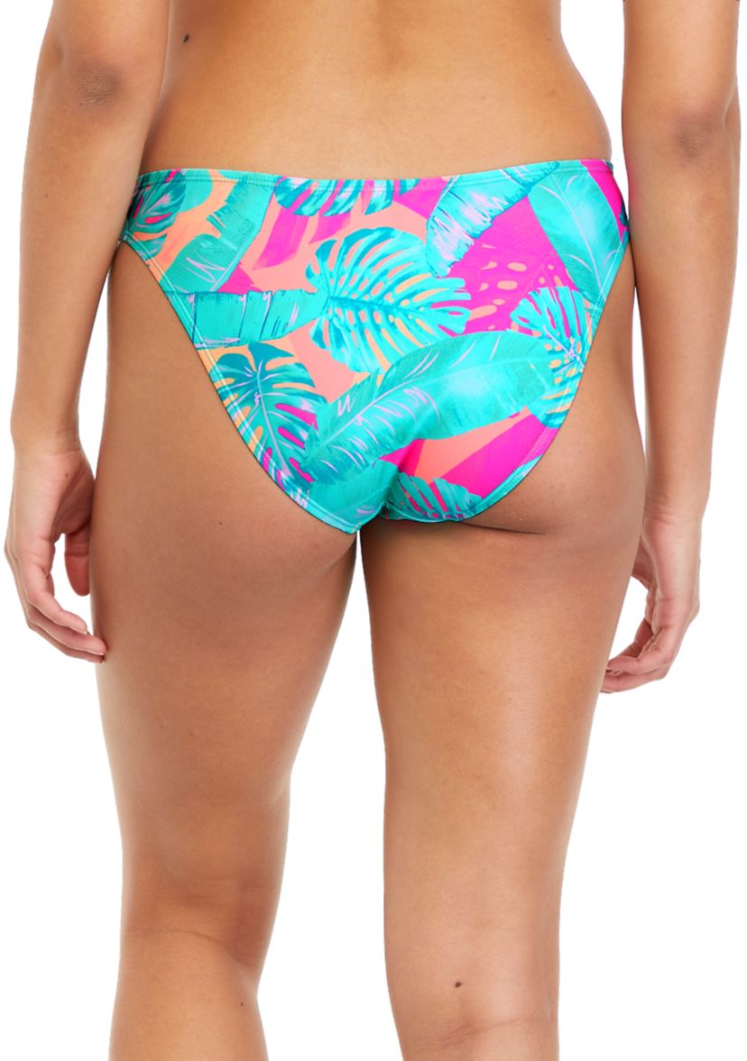 Coastal Summer High Leg Swim Hipsters