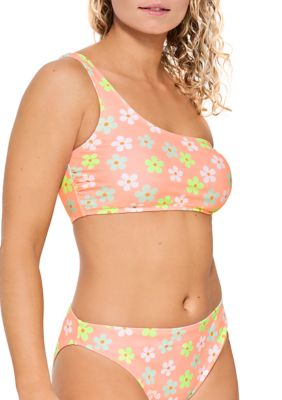 Cabana By Crown & Ivy™ Women's Crinkle Cutout Swim Bralette, X