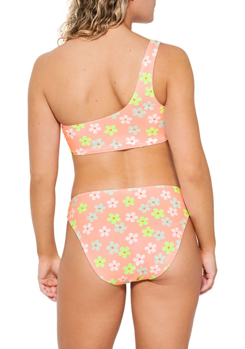 Womens Daydream One Shoulder Bralette Swim Top