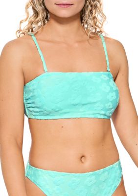 Cabana By Crown & Ivy™ Women's Crinkle Cutout Swim Bralette, X-Large -  Yahoo Shopping