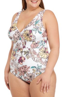 Belk swimsuits plus outlet size