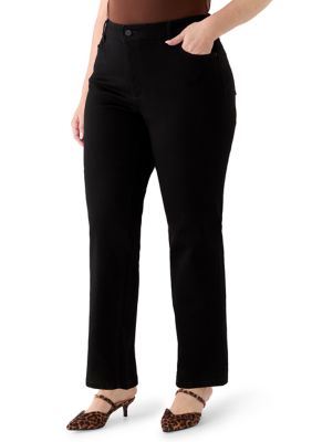 JONES NEW YORK Women's Plus Size Lexington Straight Jeans