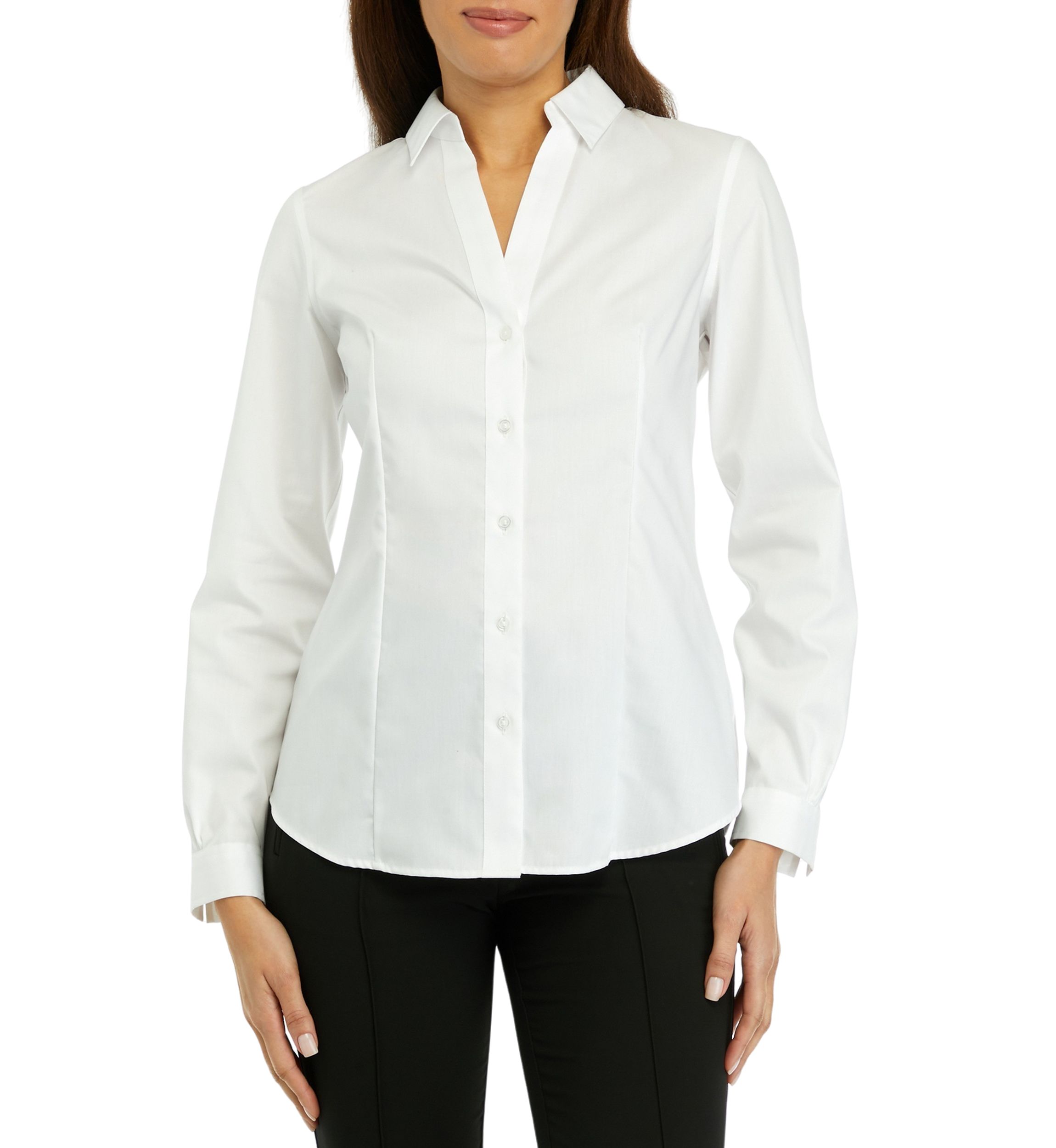 Petite Button Down Blouse
